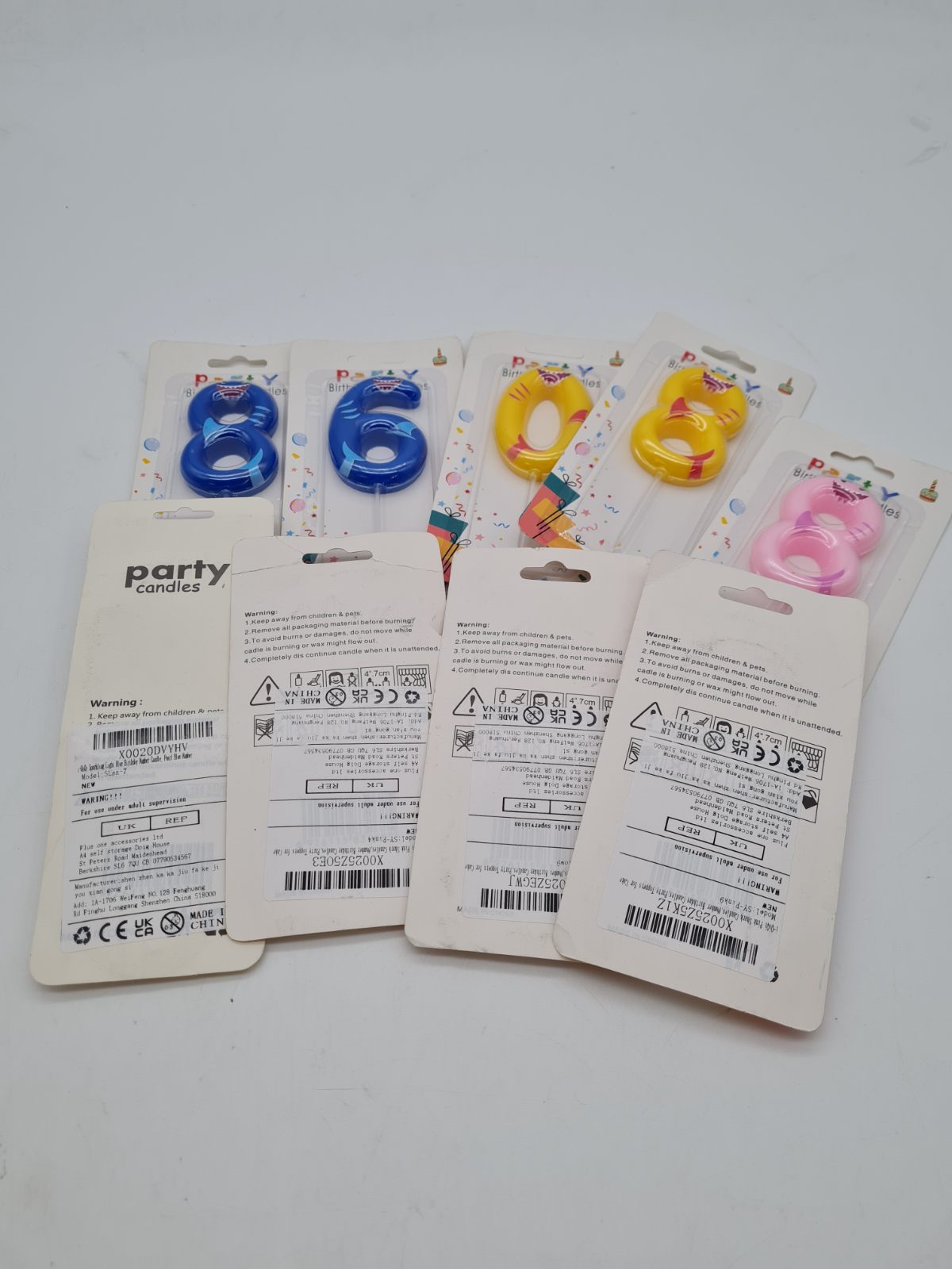 Birthday candle bundle â€” photograph 2