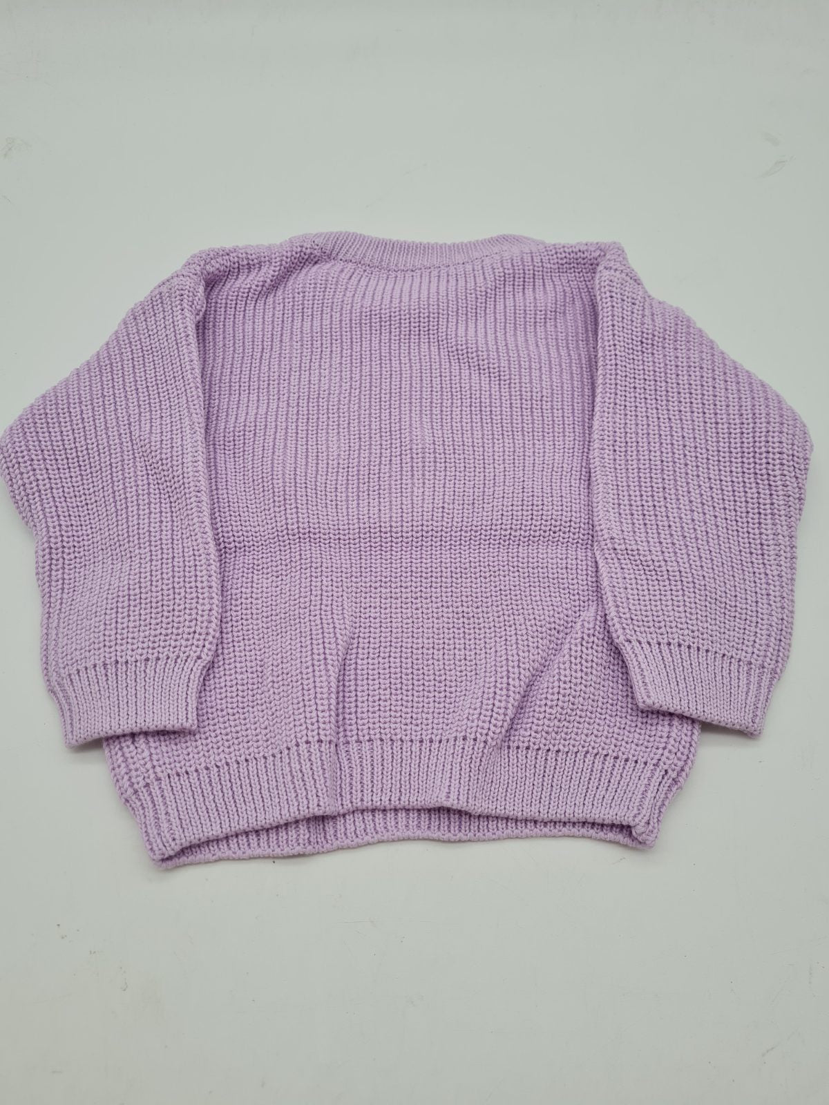 Children's Halloween Pumpkin Witch Hat Knitted Jumper 9-12 months â€” photograph 2
