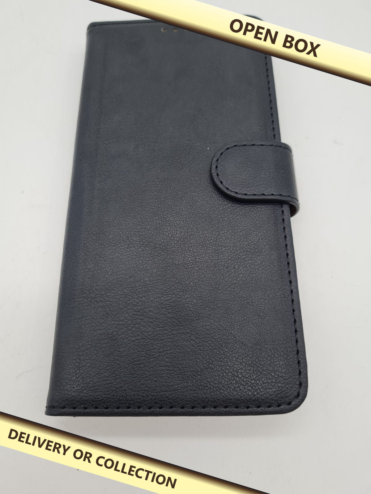 Case Collection M6 Wallet Phone Case for Motorola Moto G34 5G â€” photograph 1 — Open box; auction delivery information shown on image