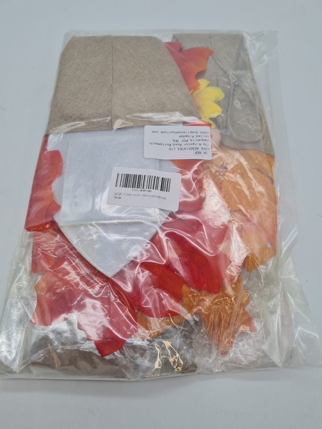3-Piece Light-Up Autumn Gnome Decoration Set — photograph 4