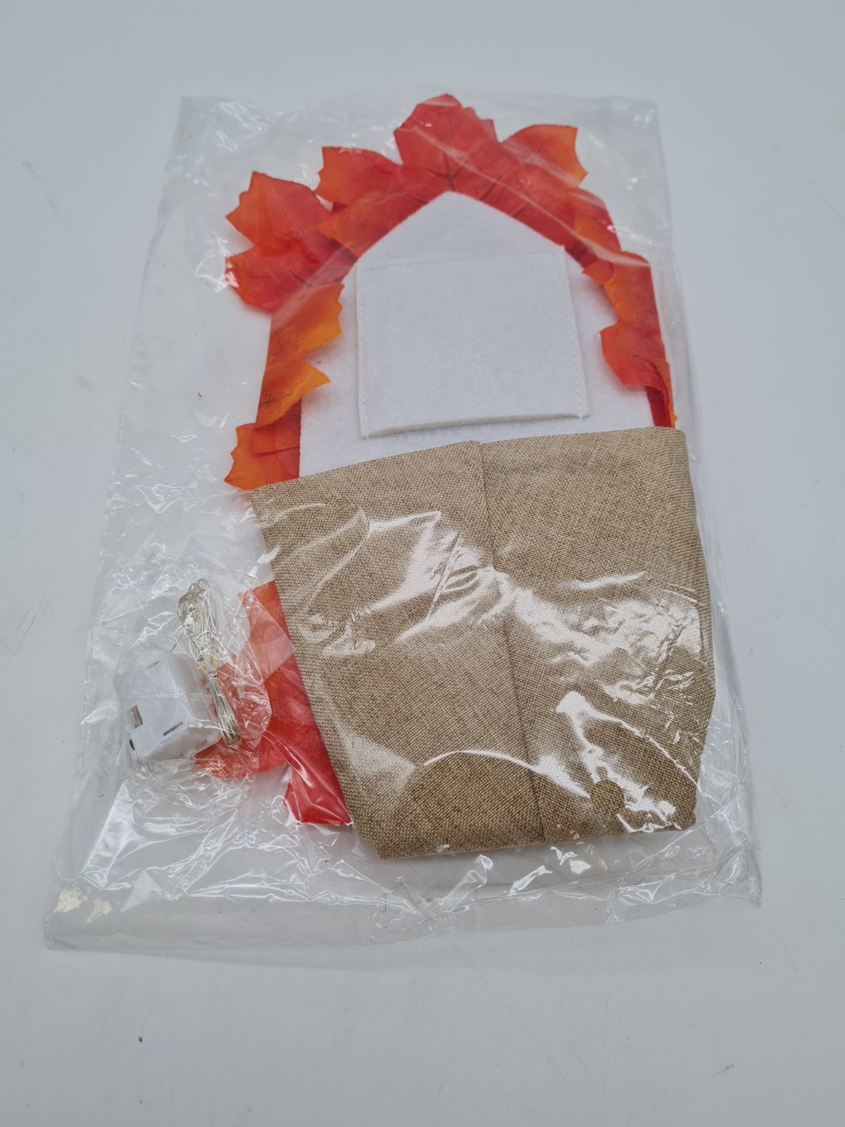 3-Piece Light-Up Autumn Gnome Decoration Set â€” photograph 3