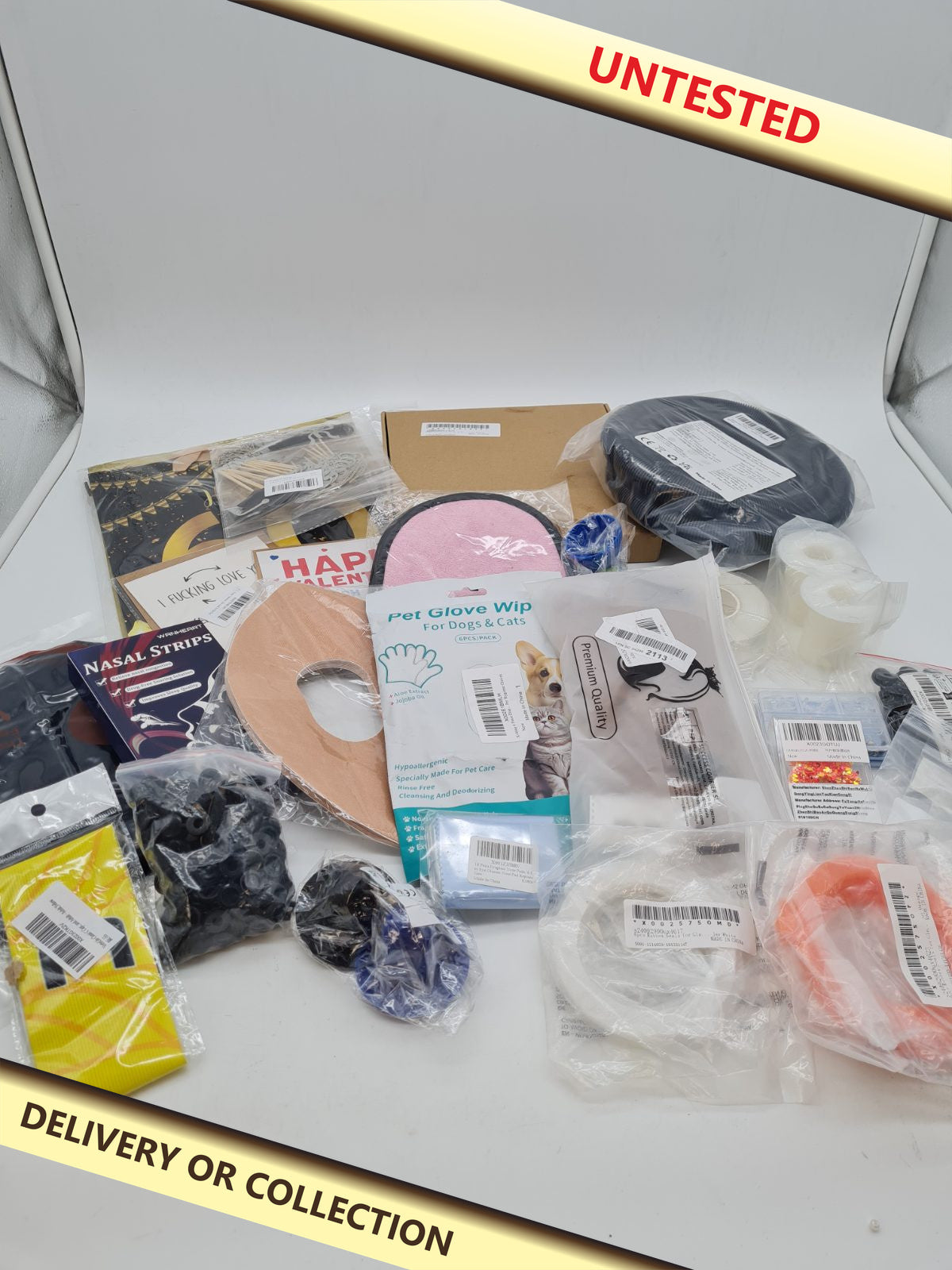 Mixed large bundle — photograph 1 — Untested; auction delivery information shown on image
