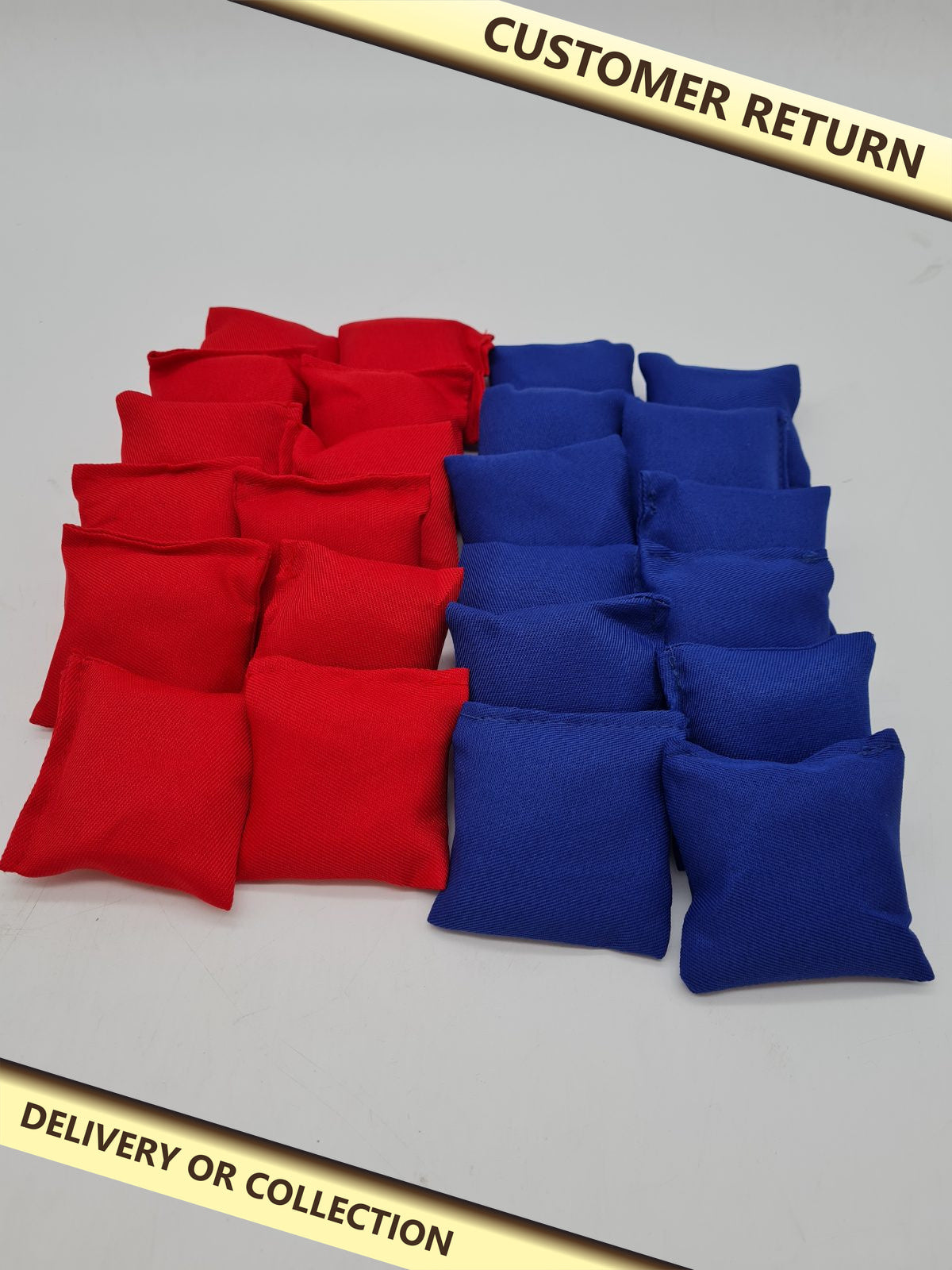 24-Piece Mini Bean Bag Toss Set — photograph 1 — Customer return; auction delivery information shown on image