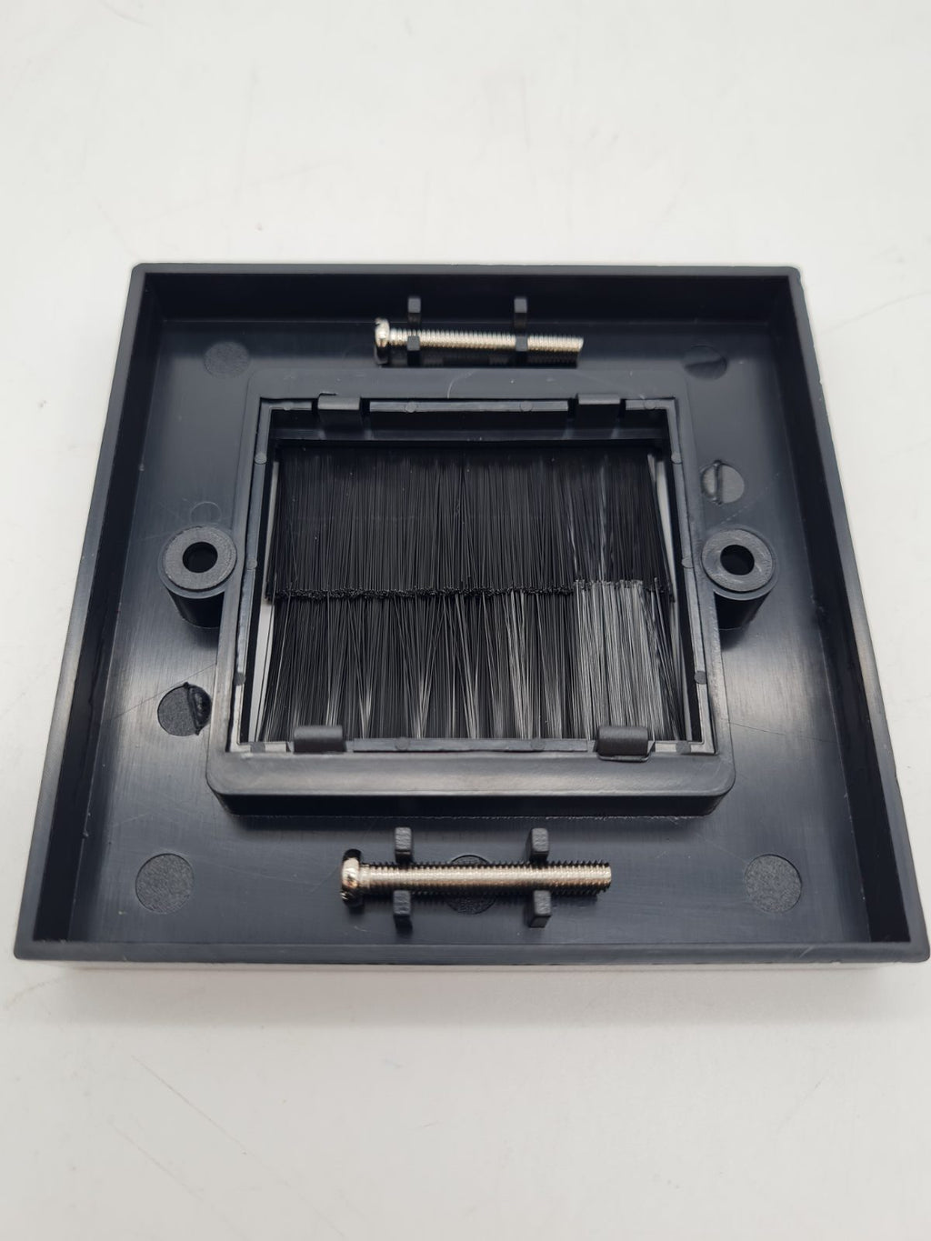 Wall Cable Management Brush Plates - Set of 4 — photograph 2