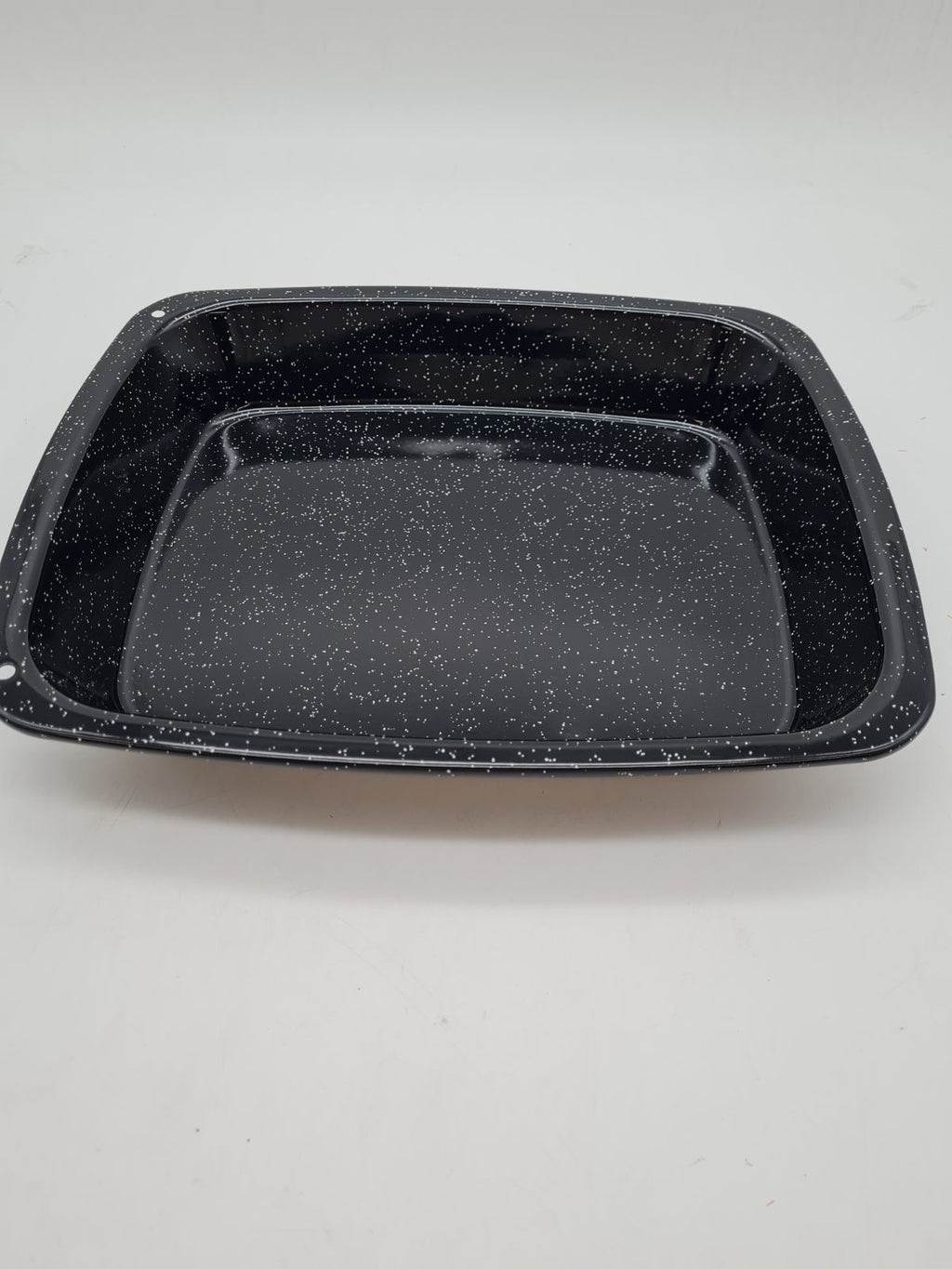 Enamelled rectangular roasting tin — photograph 1