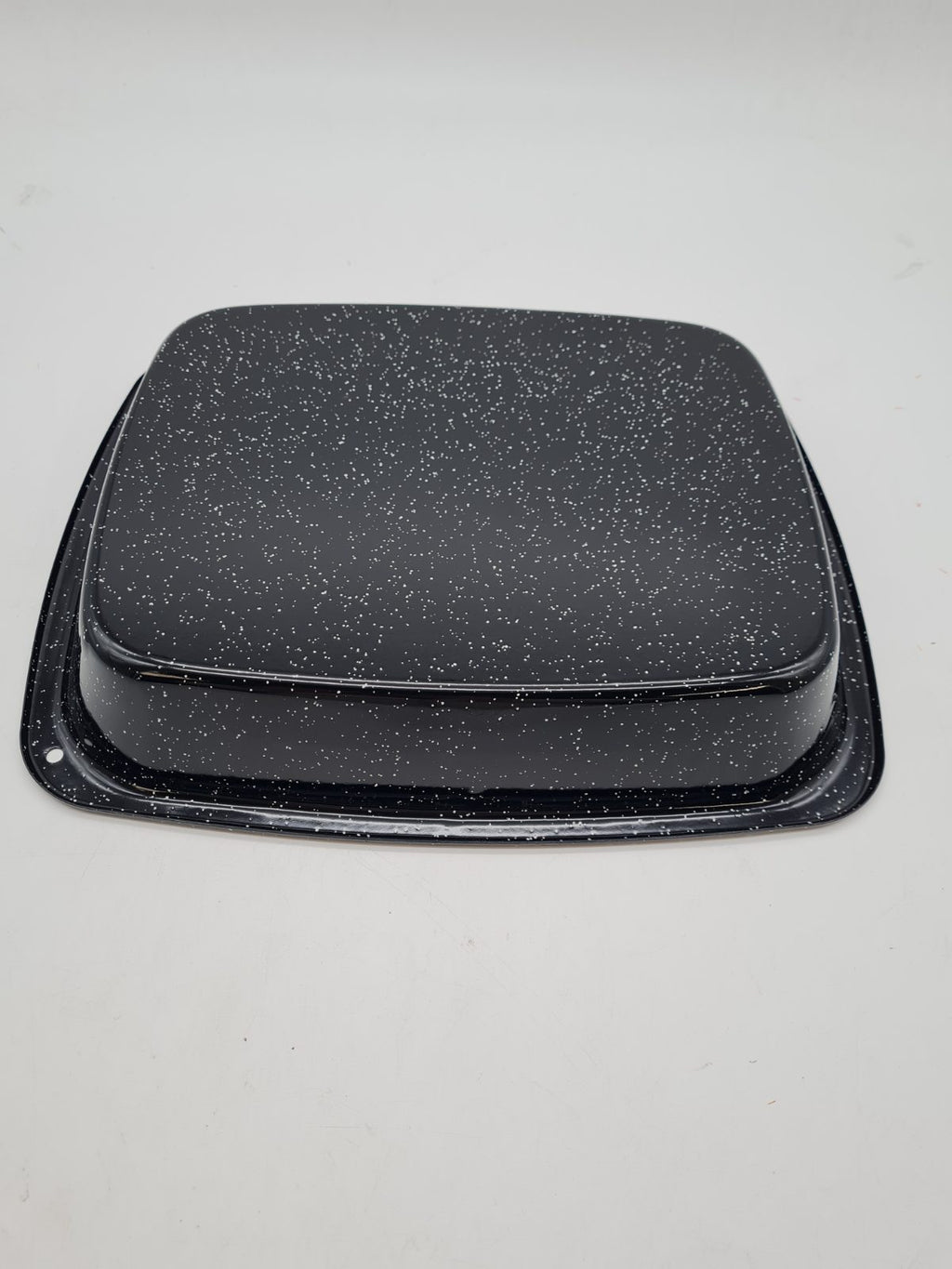 Enamelled rectangular roasting tin â€” photograph 2