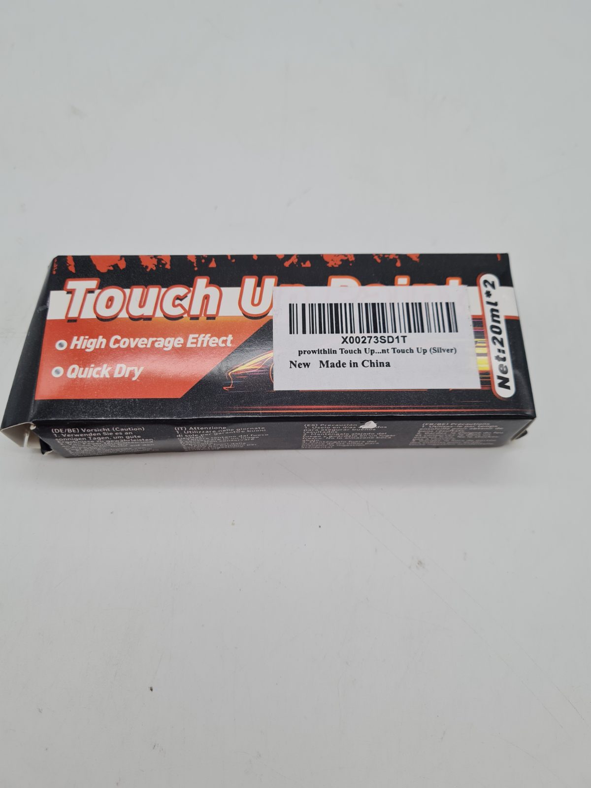 Silver automotive touch-up paint pens, 2 x 20ml — photograph 3