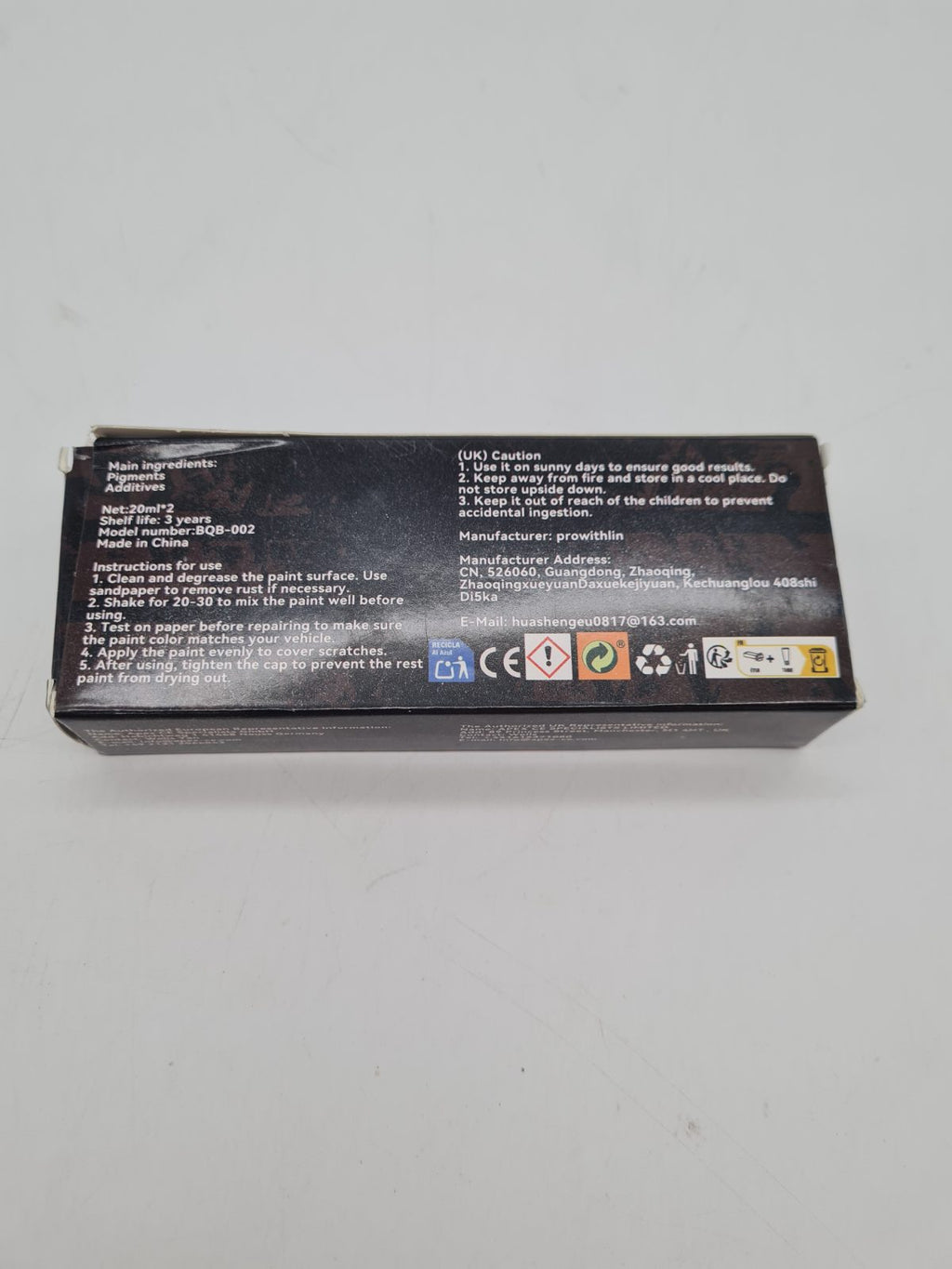 Silver automotive touch-up paint pens, 2 x 20ml — photograph 4
