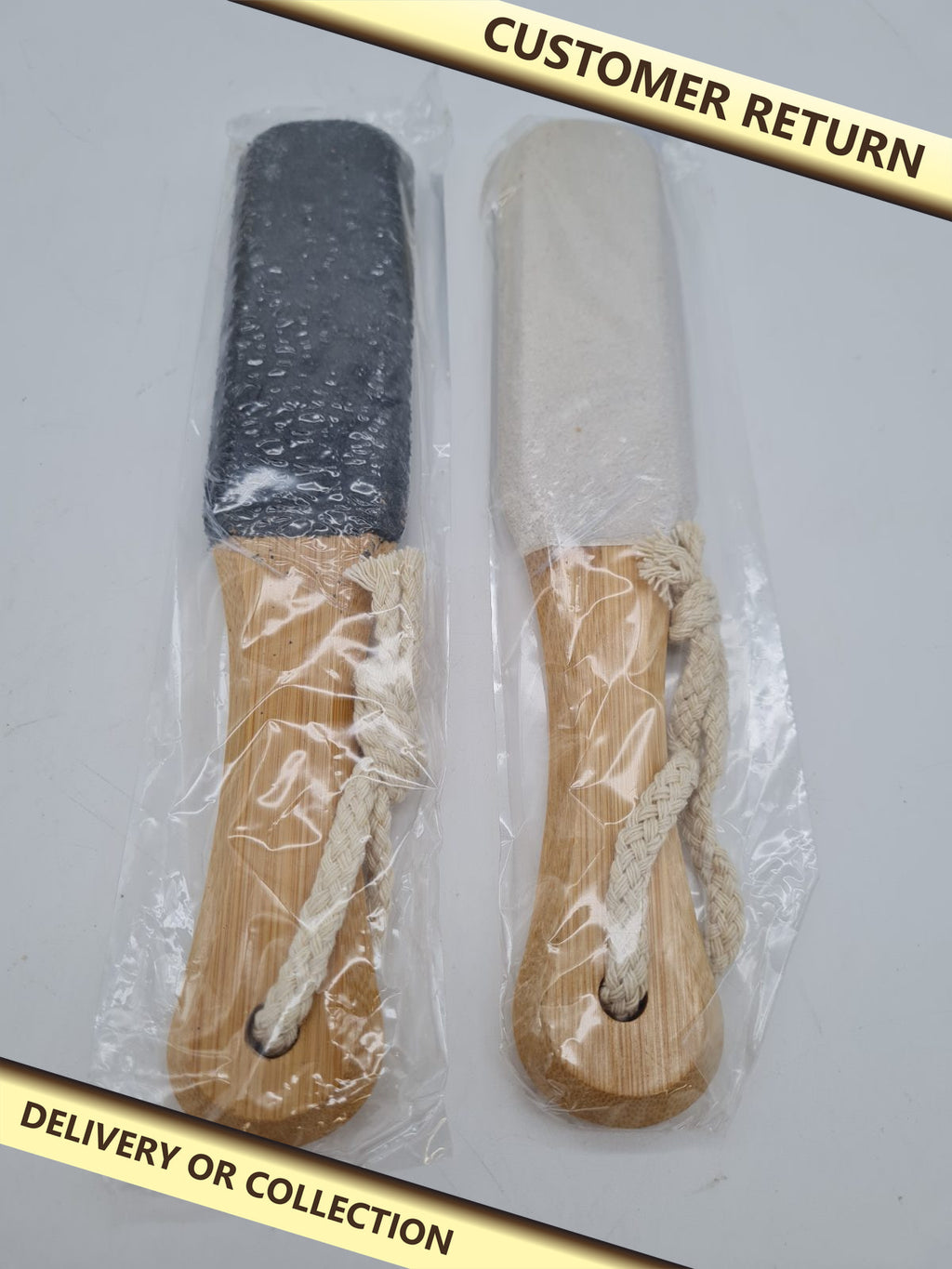 Alwodici Foot File Set â€” photograph 1 — Customer return; auction delivery information shown on image