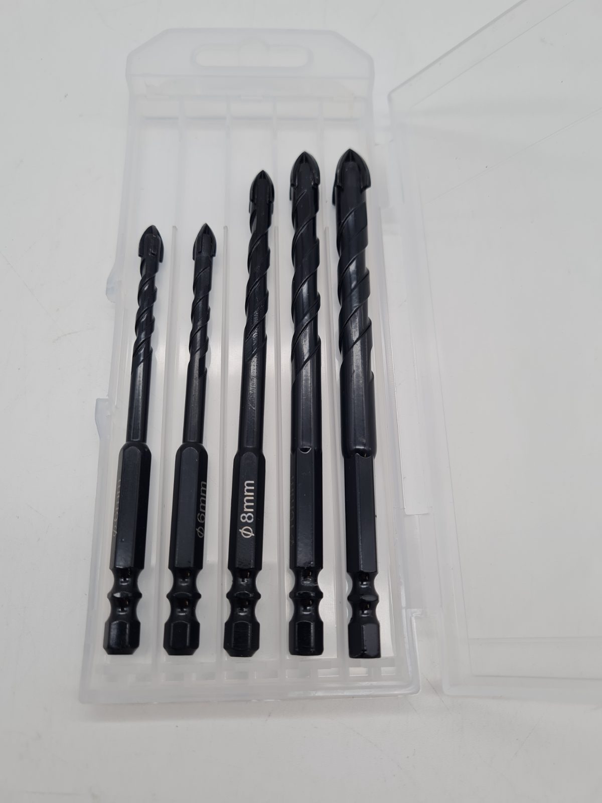 5-Piece Tile and Glass Drill Bit Set â€” photograph 1