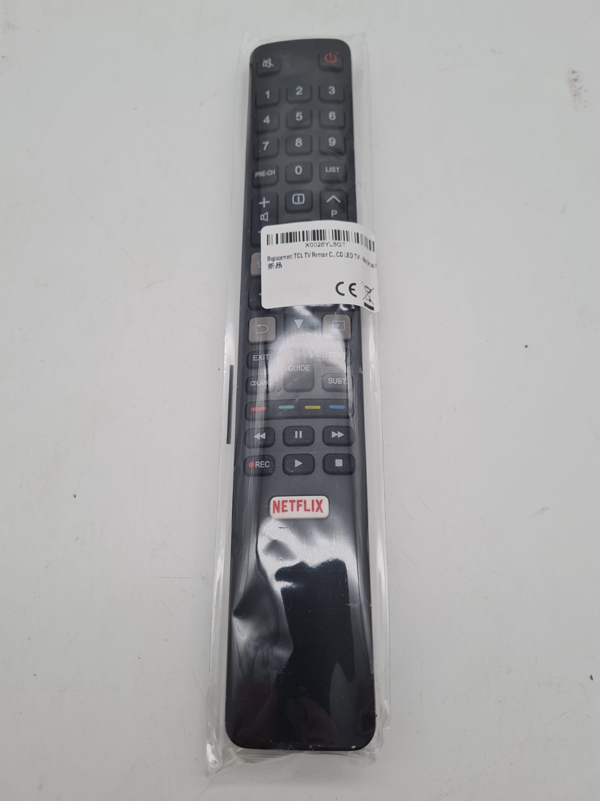 Replacement TV Remote Control â€” photograph 1