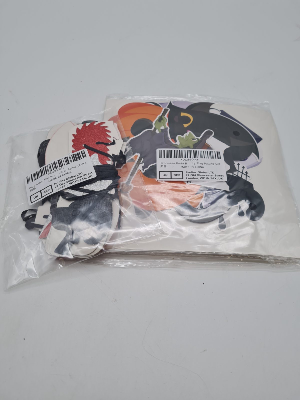 Halloween banner 2 sets — photograph 1