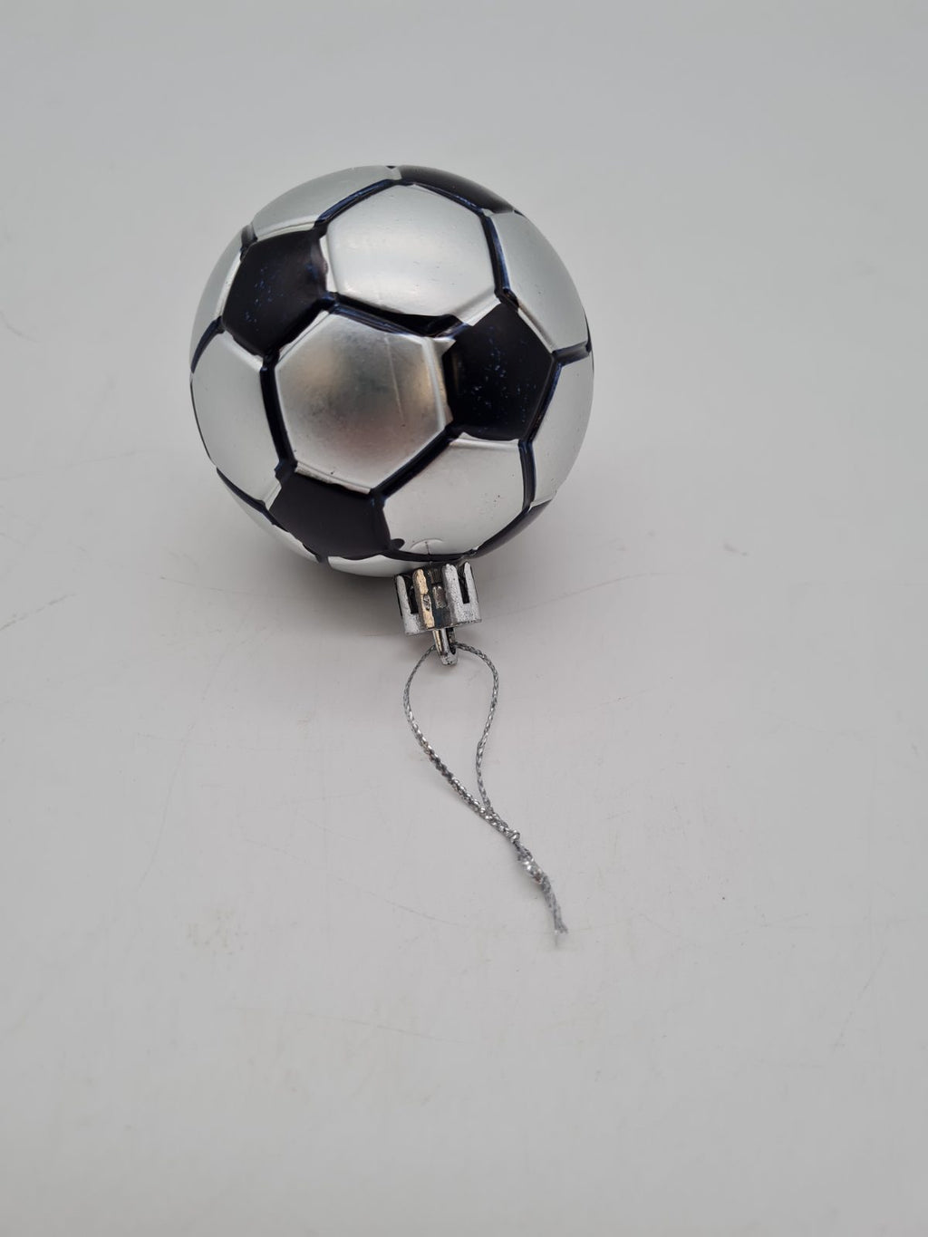 Set of 6 Football Christmas Tree Baubles — photograph 2
