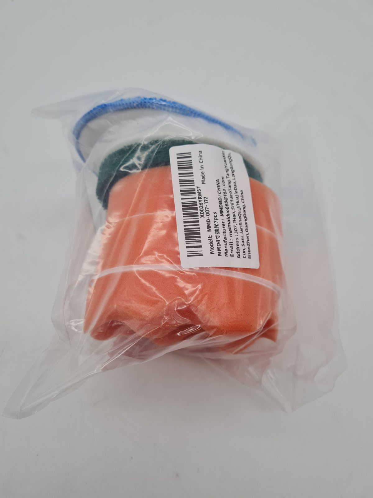 7-Piece Cleaning Pad Set 007-712 â€” photograph 2