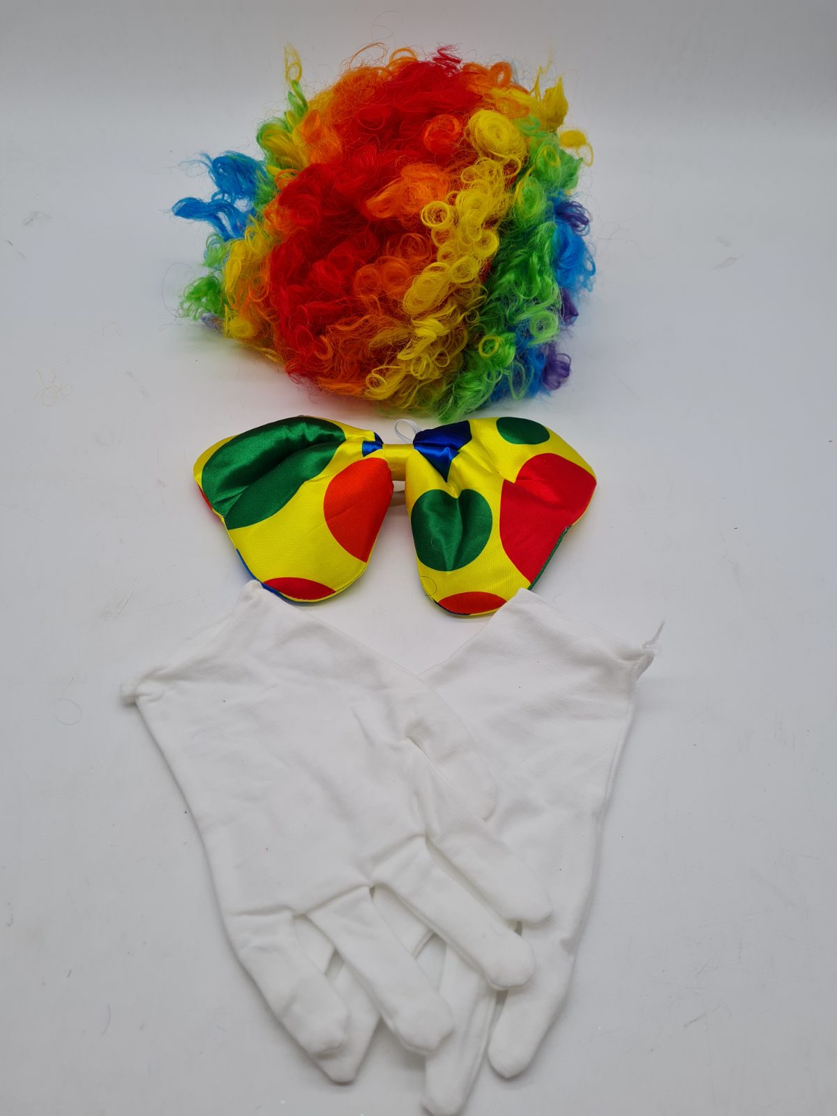 Clown fancy dress accessory set â€” photograph 1