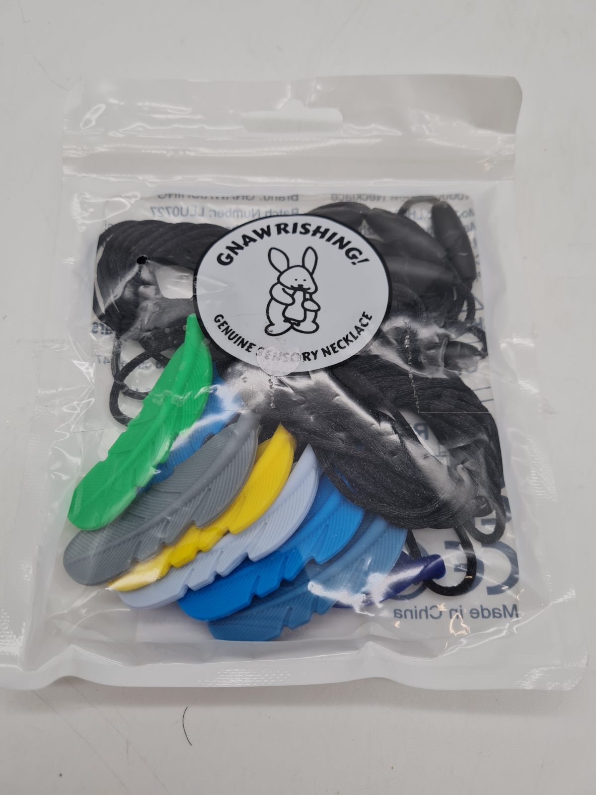 Gnaw Rishing Sensory Chew Necklace Set â€” photograph 2