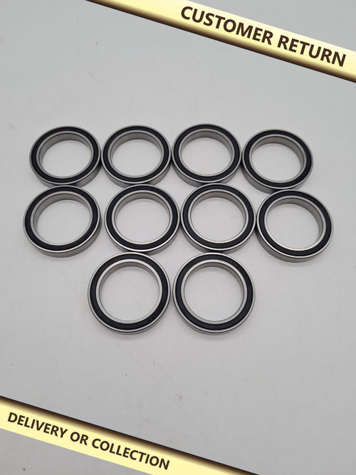 10 Deep Groove Ball Bearings 6806-2RS â€” photograph 1 — Customer return; auction delivery information shown on image