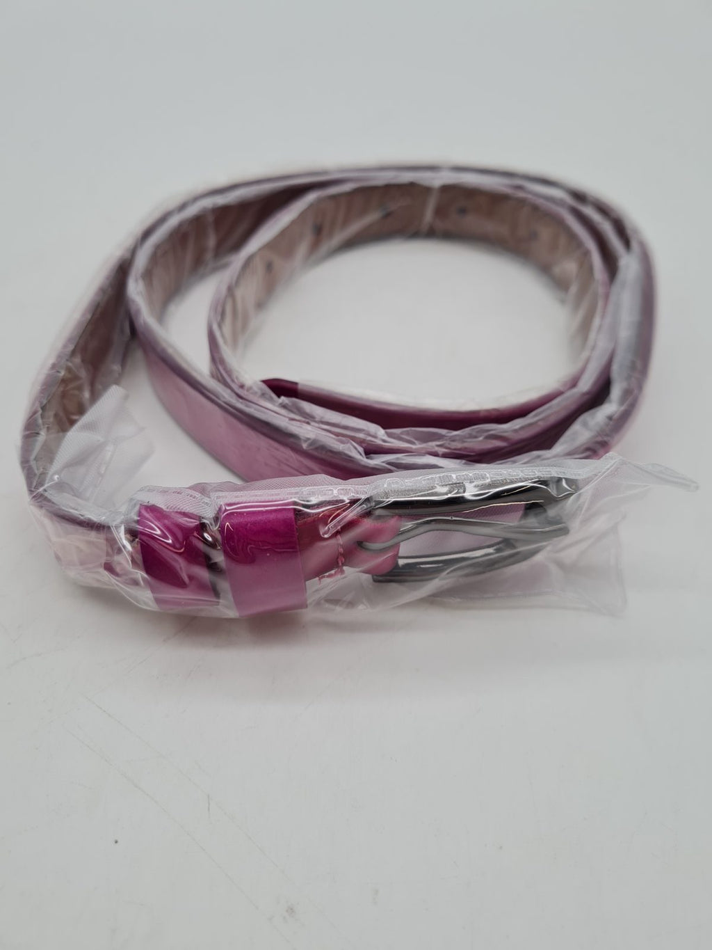 Purple Narrow Belt with Pin Buckle â€” photograph 2