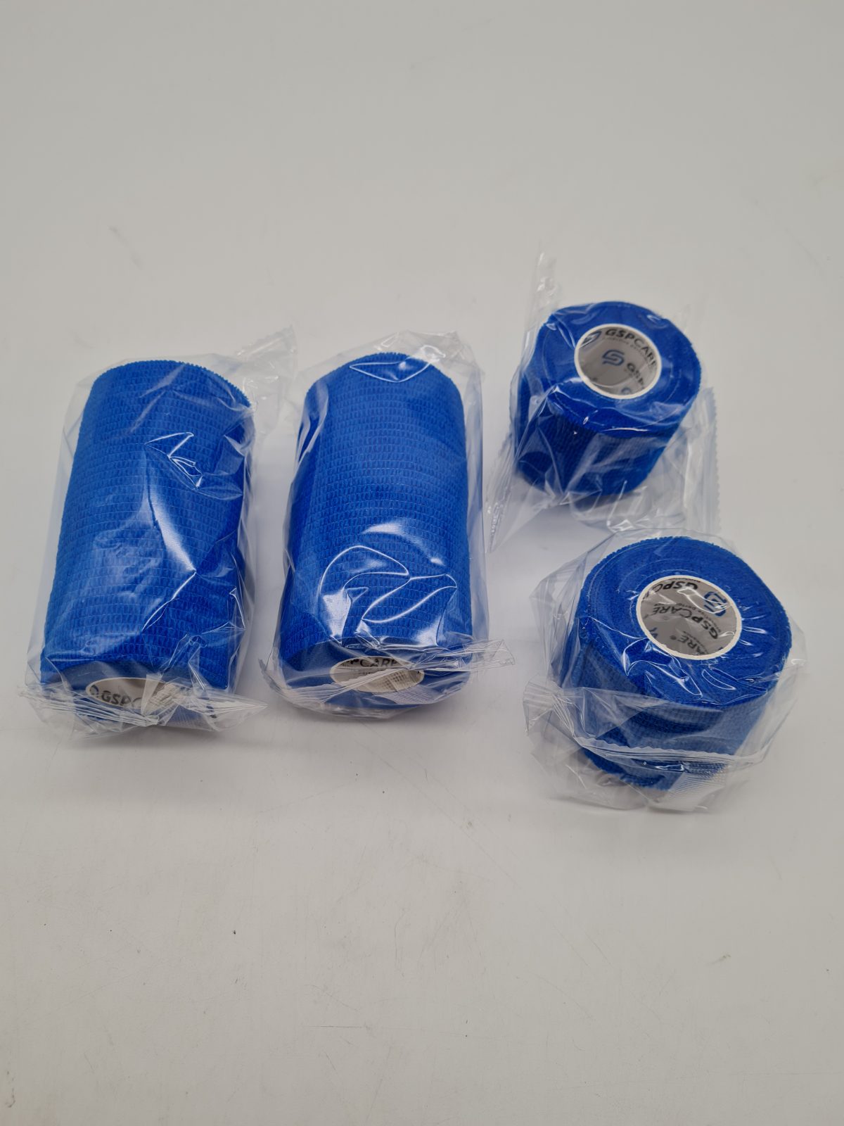 Set of 4 GSPCARE Copoly Cohesive Bandage Rolls — photograph 3