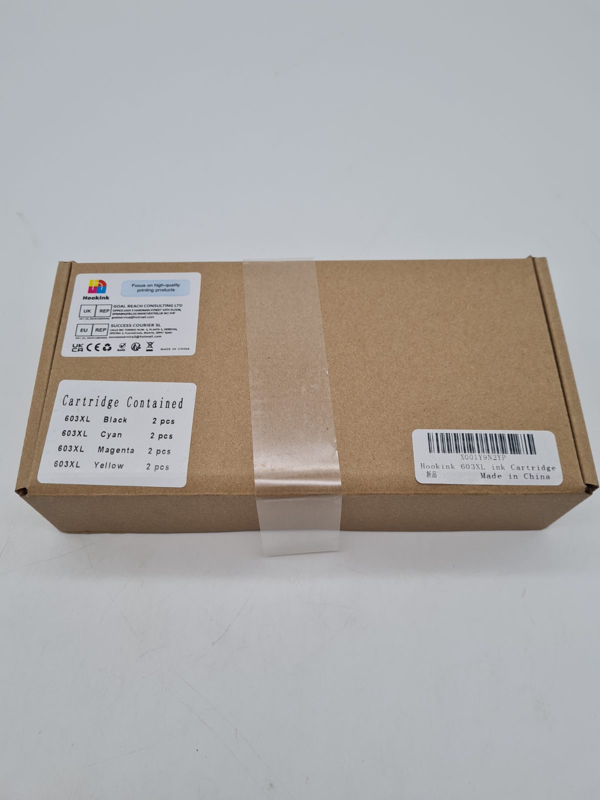 Hookink 603XL Compatible Ink Cartridges – Set of 8 â€” photograph 2