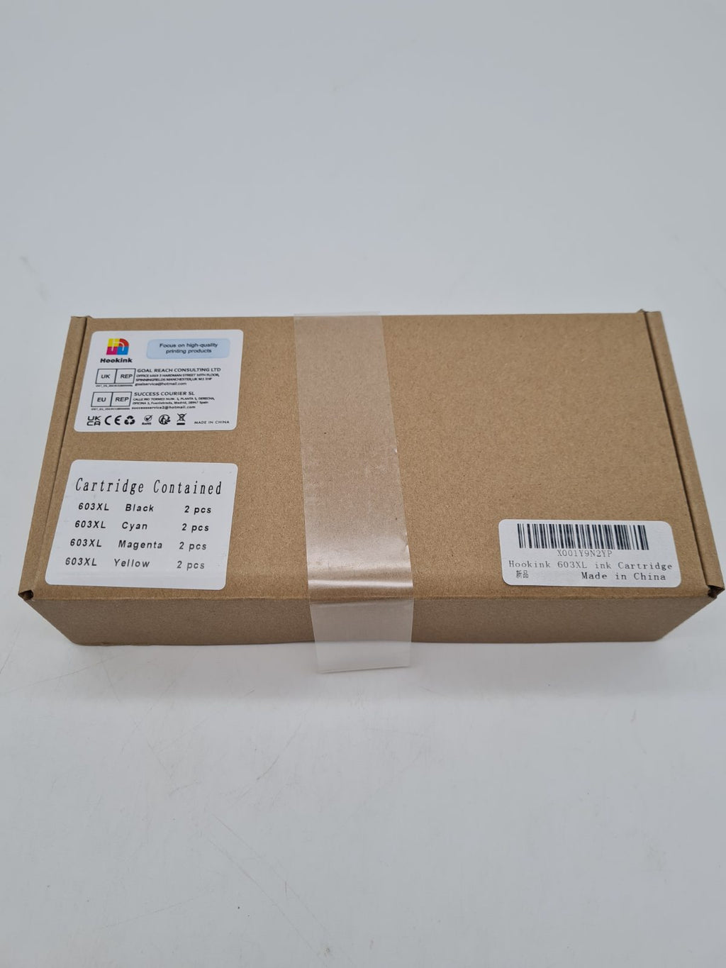 Hookink 603XL Compatible Ink Cartridges – Set of 8 â€” photograph 2