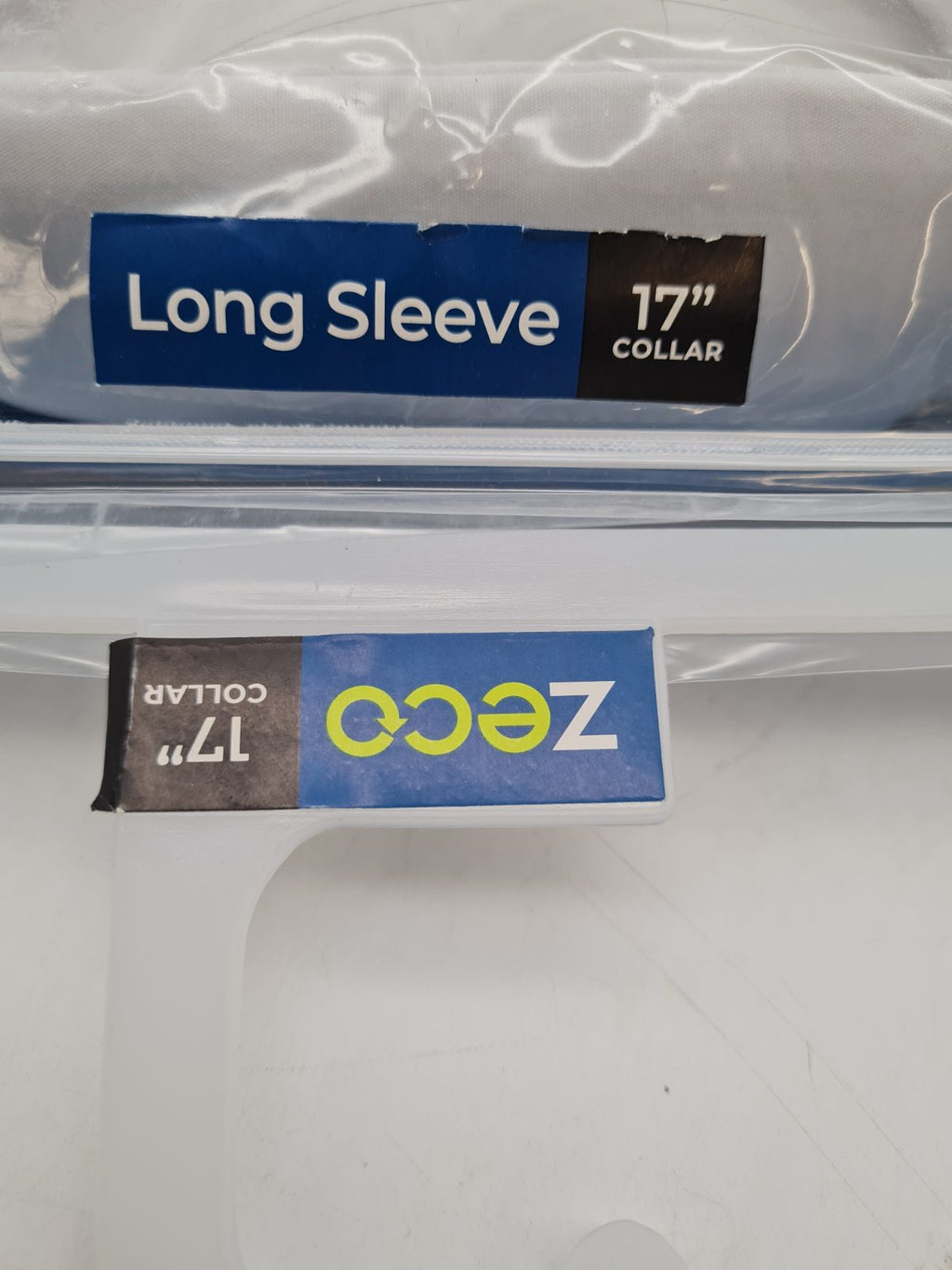 Zeco Long Sleeve School Shirts, 17in Collar, Pack of 2 — photograph 3