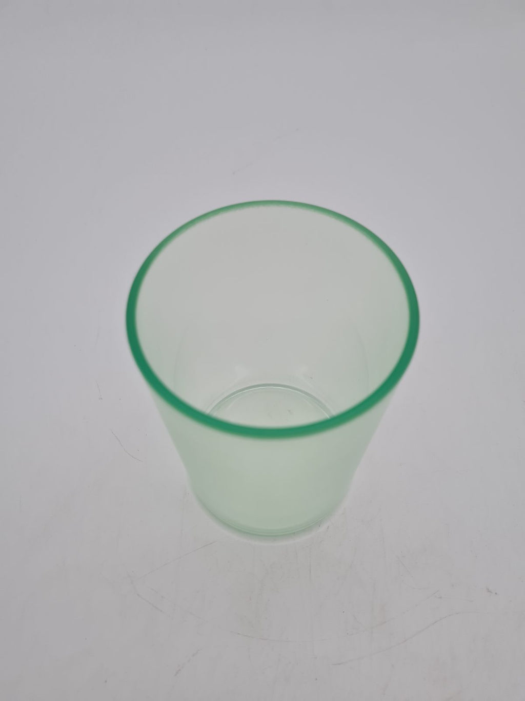 Translucent  green Toothbrush Tumbler â€” photograph 2
