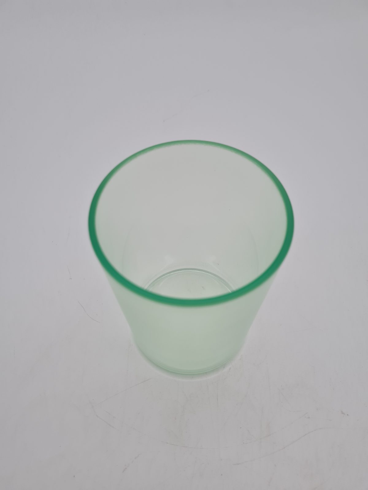 Translucent  green Toothbrush Tumbler â€” photograph 2