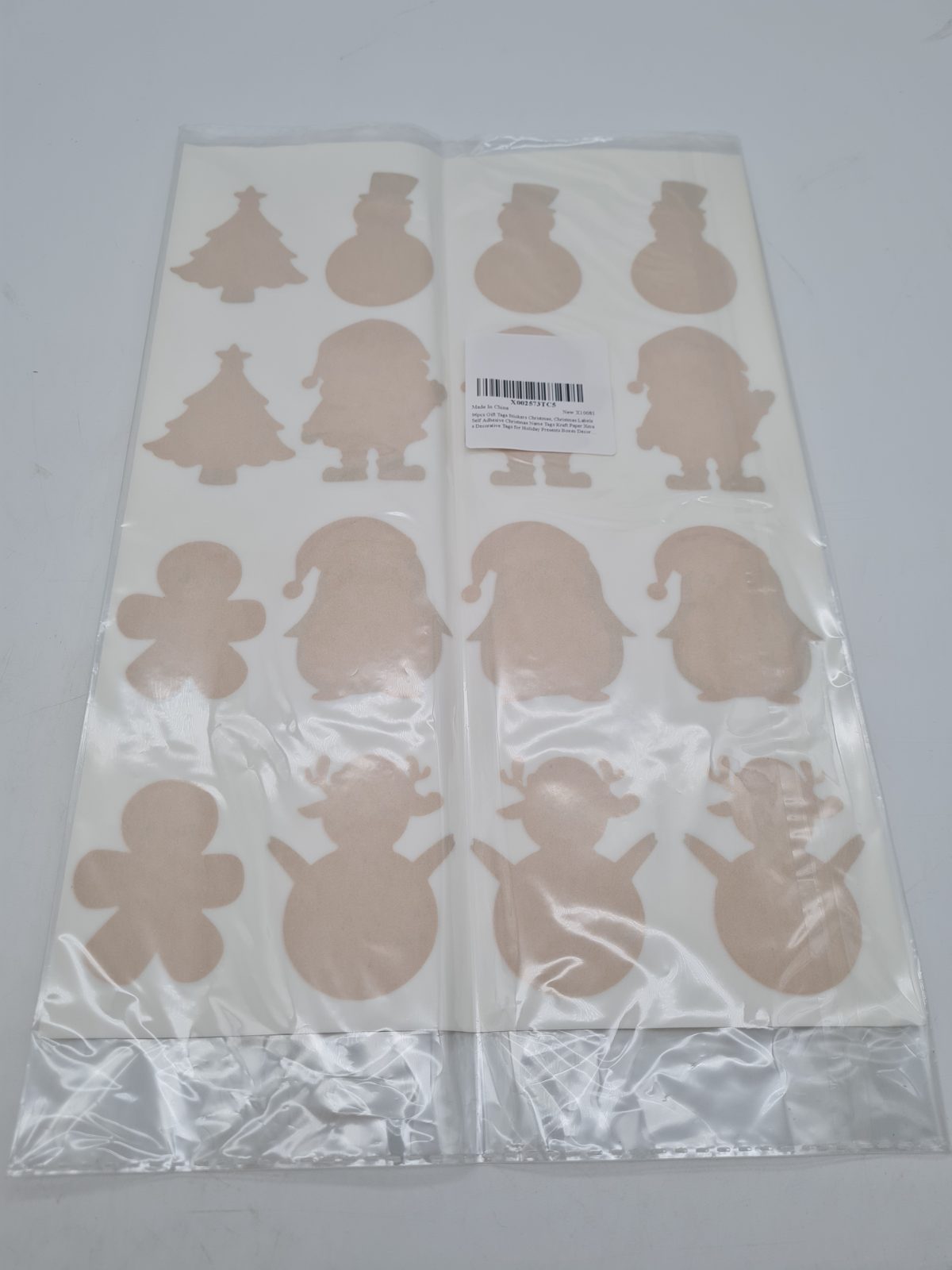 Christmas To/From Gift Tag Stickers â€” photograph 3