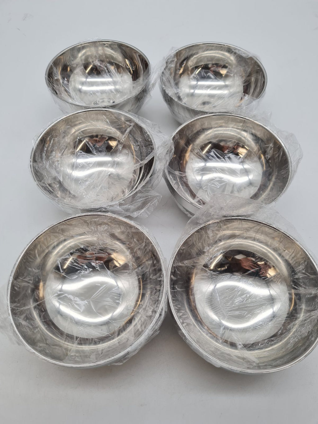 Set of 6 Stainless Steel Bowls ZHBJ-13 â€” photograph 1