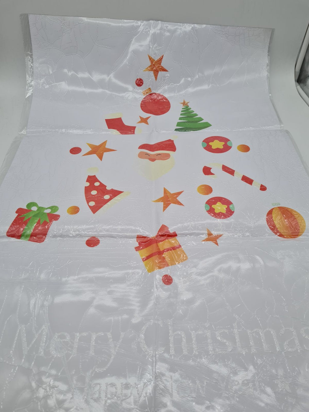 Christmas window decoration stickers — photograph 1