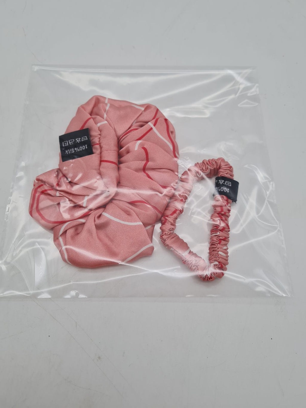 Silk Hair Bonnet and Scrunchie Set — photograph 2