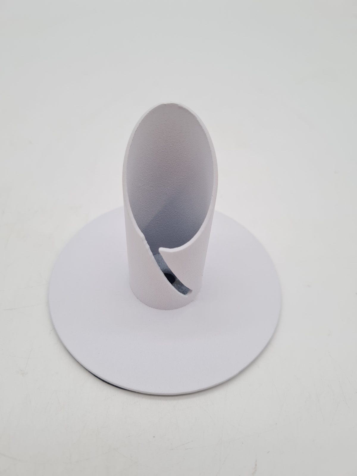 Set of 6 metal candle holders — photograph 1