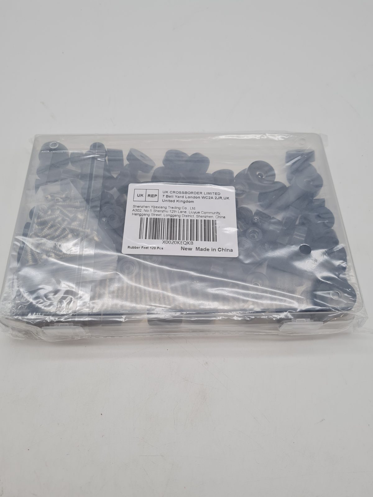 Rubber Feet and Screw Set for Cutting Boards - 120 Pieces — photograph 2