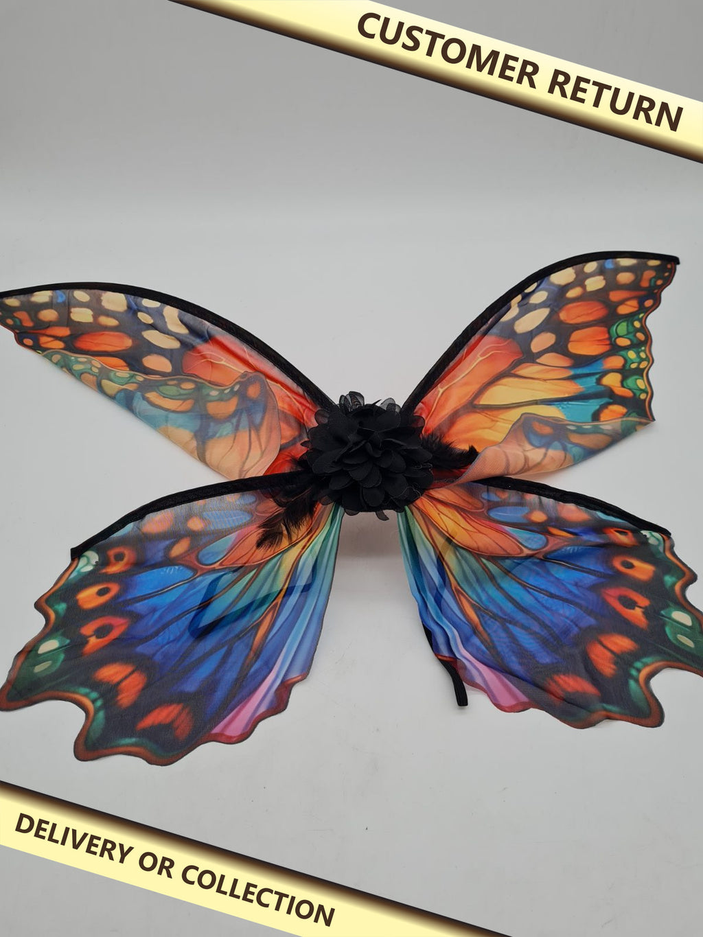 Butterfly Fairy Costume Accessory Set — photograph 1 — Customer return; auction delivery information shown on image