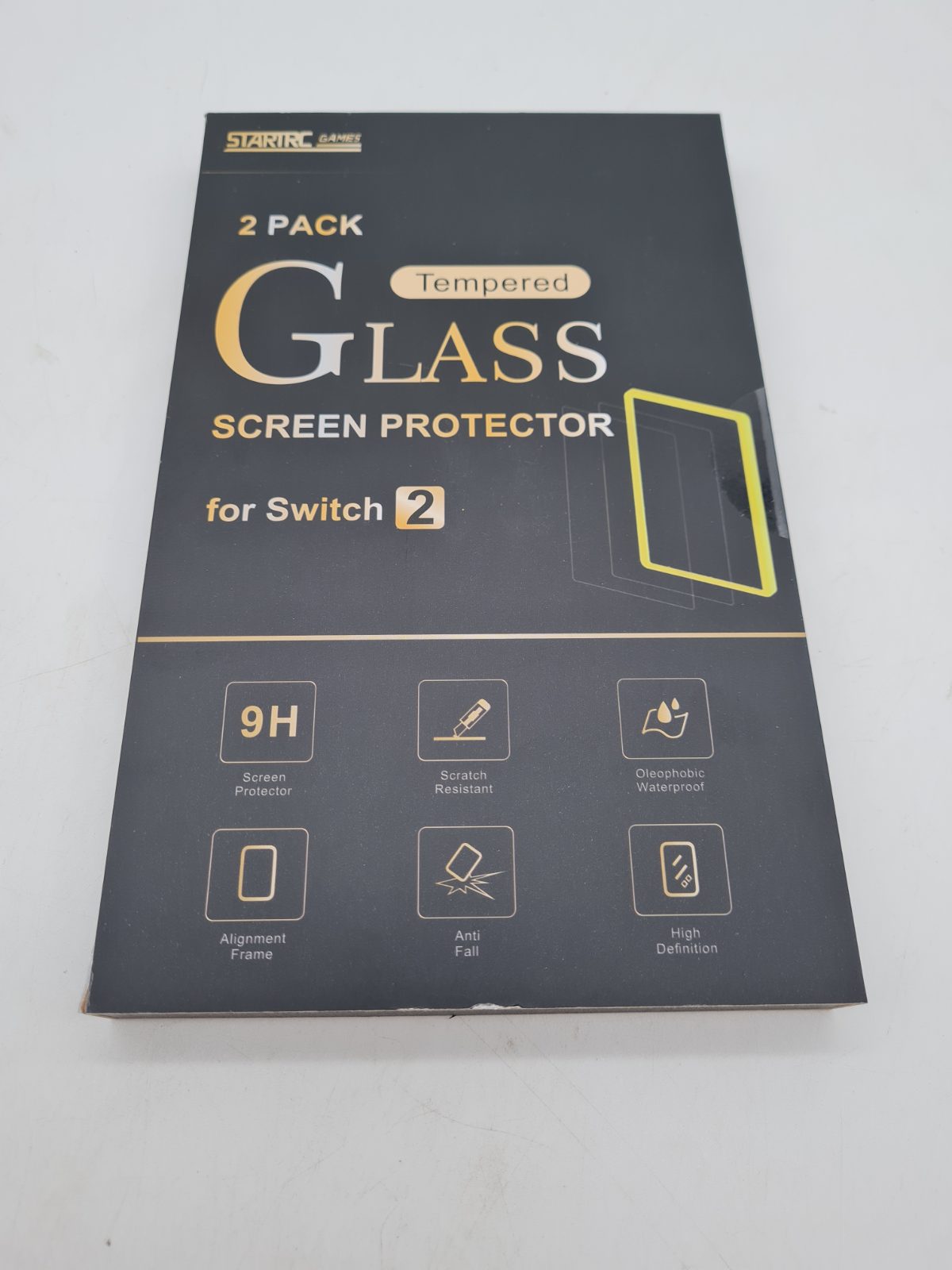 Tempered Glass Screen Protector 2-Pack for Switch 2 — photograph 1