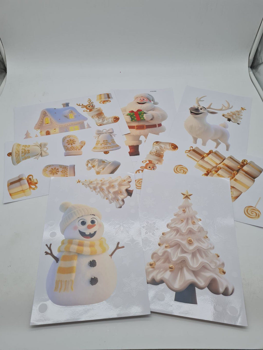 Assorted Christmas Window sticker Decoration Set — photograph 2