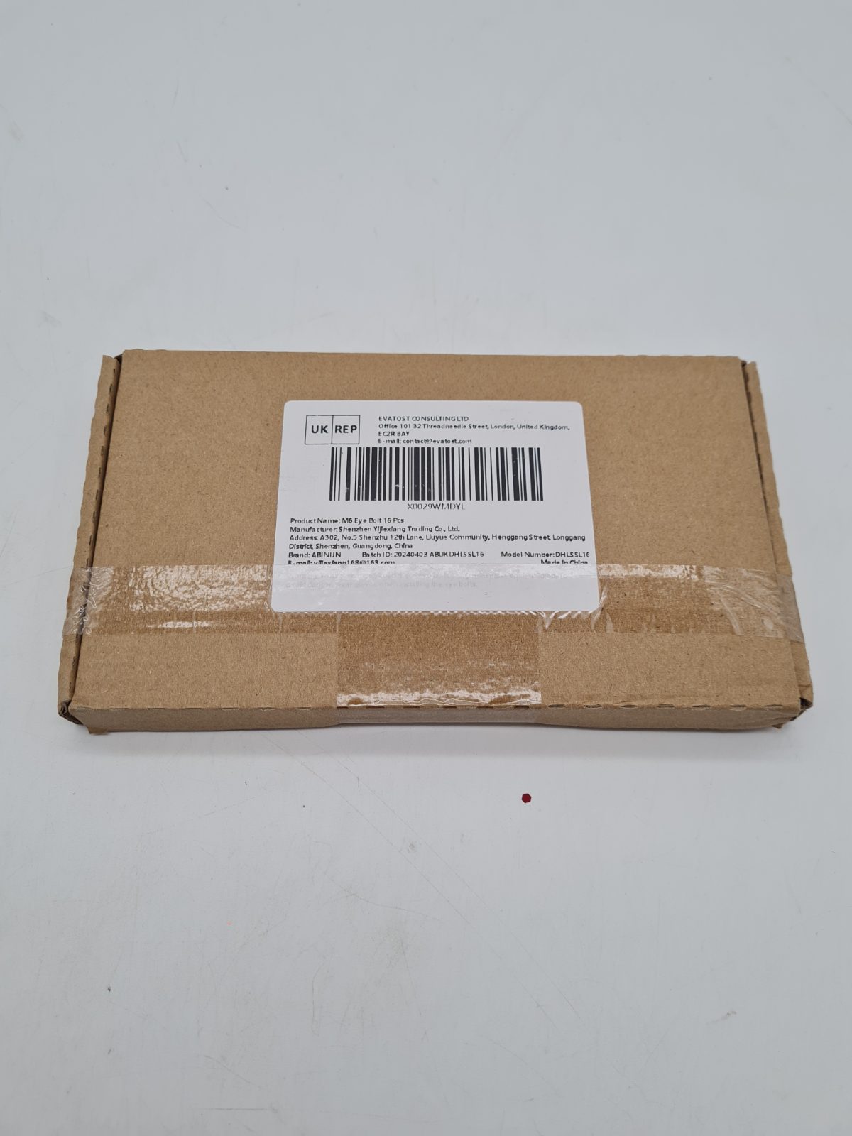 16 M6 Eye Bolts DHLS5L16 â€” photograph 3