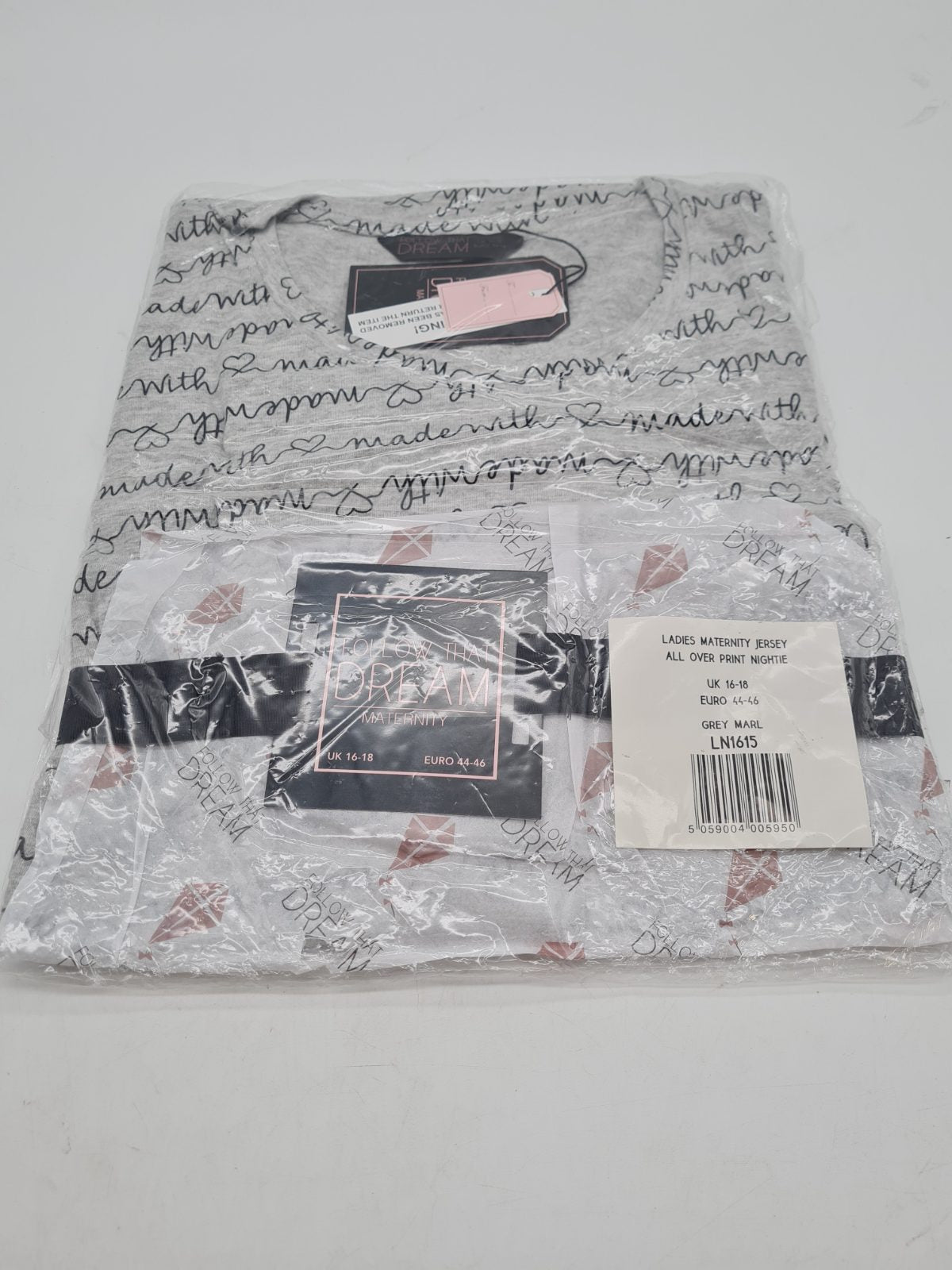 Maternity jersey nightie  size 16-18 â€” photograph 1