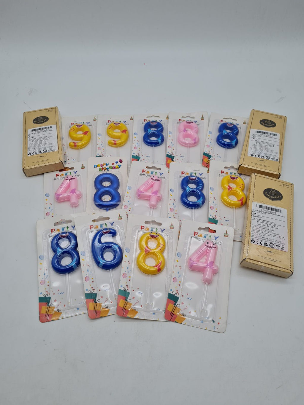 Mixed candle bundle â€” photograph 1