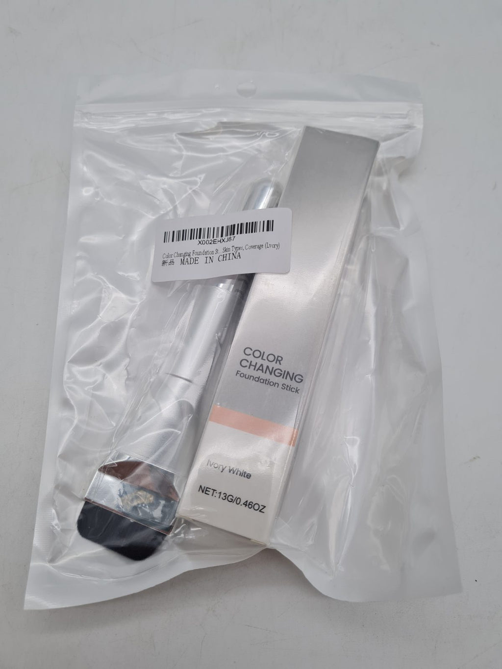 Colour-Changing Foundation Stick – Ivory White, 13g â€” photograph 3
