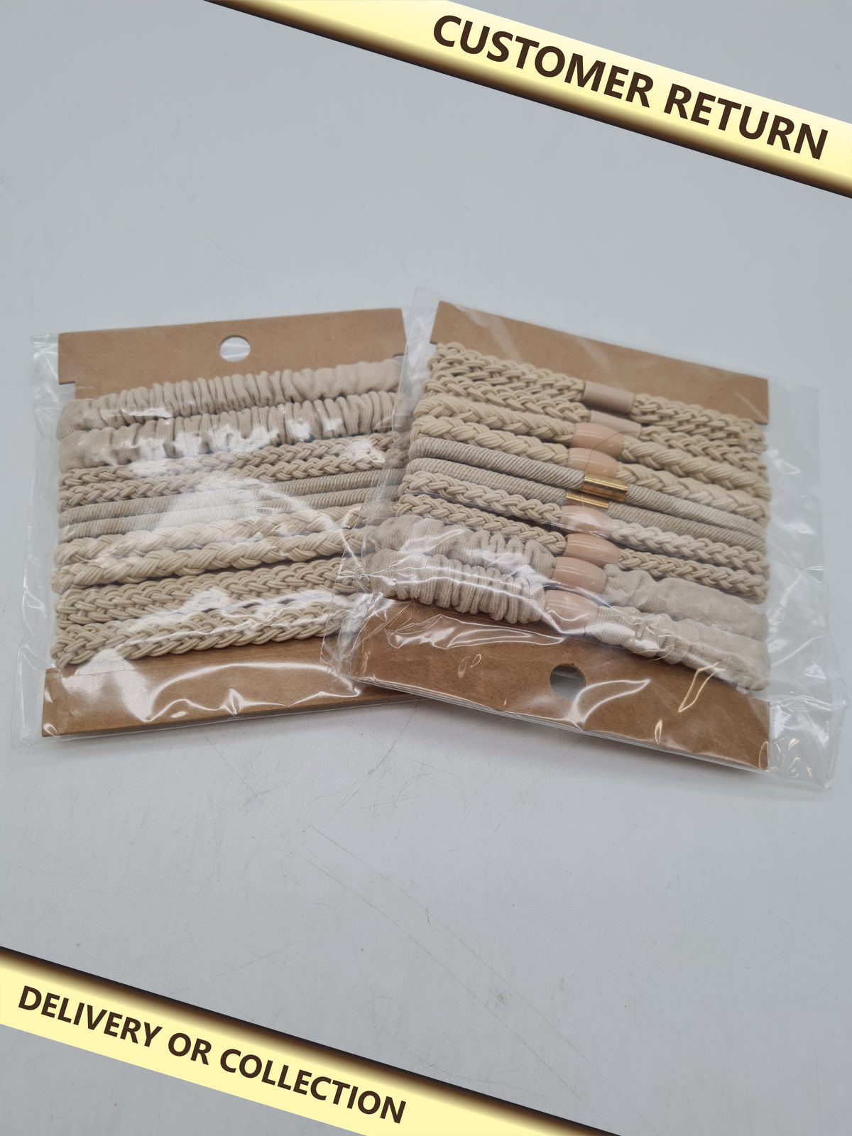Bremorou Bracelet Hair Ties, 2 Packs of 10 — photograph 1 — Customer return; auction delivery information shown on image