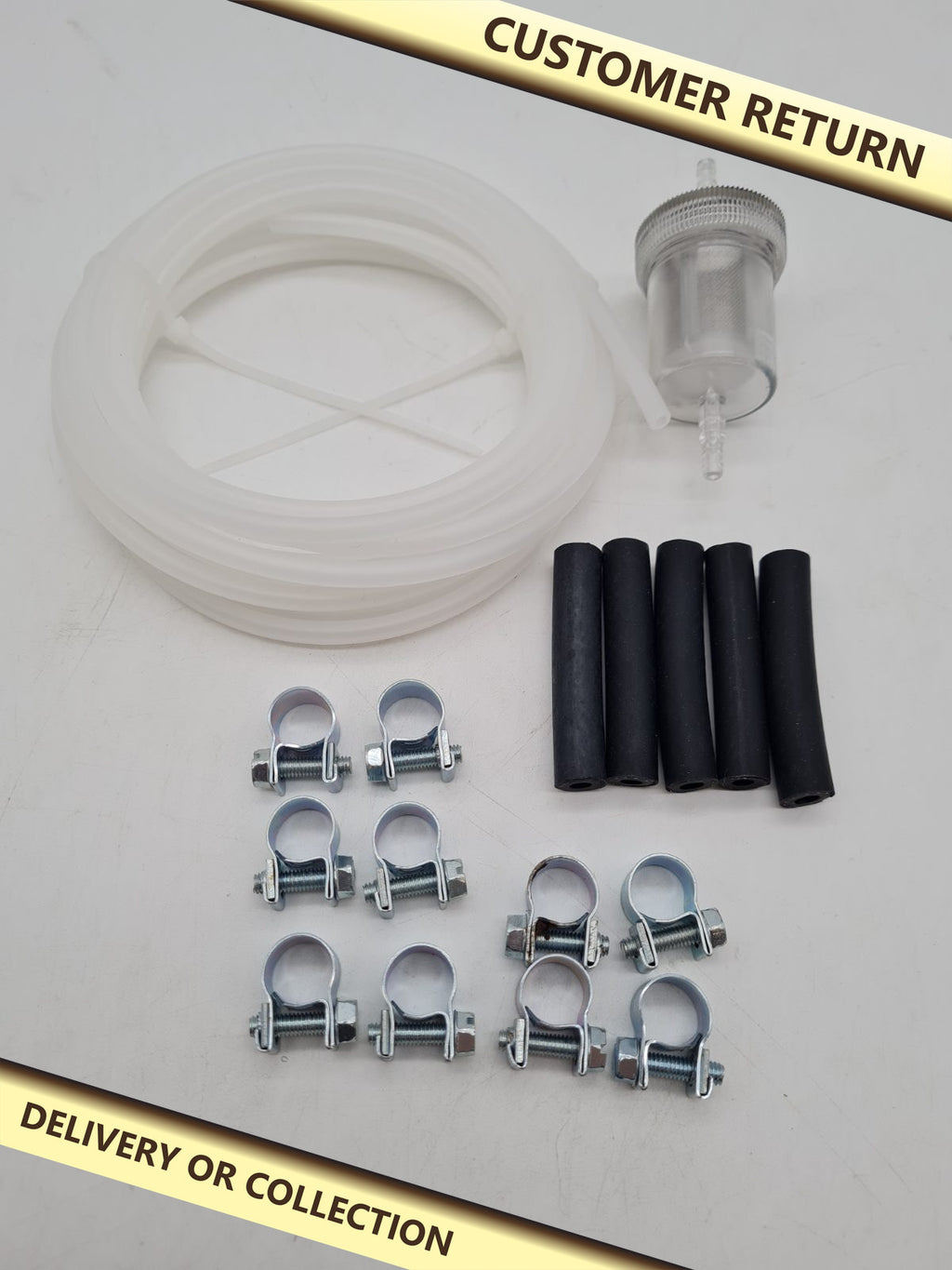 Car parking heater fuel line kit 3396544 â€” photograph 1 — Customer return; auction delivery information shown on image