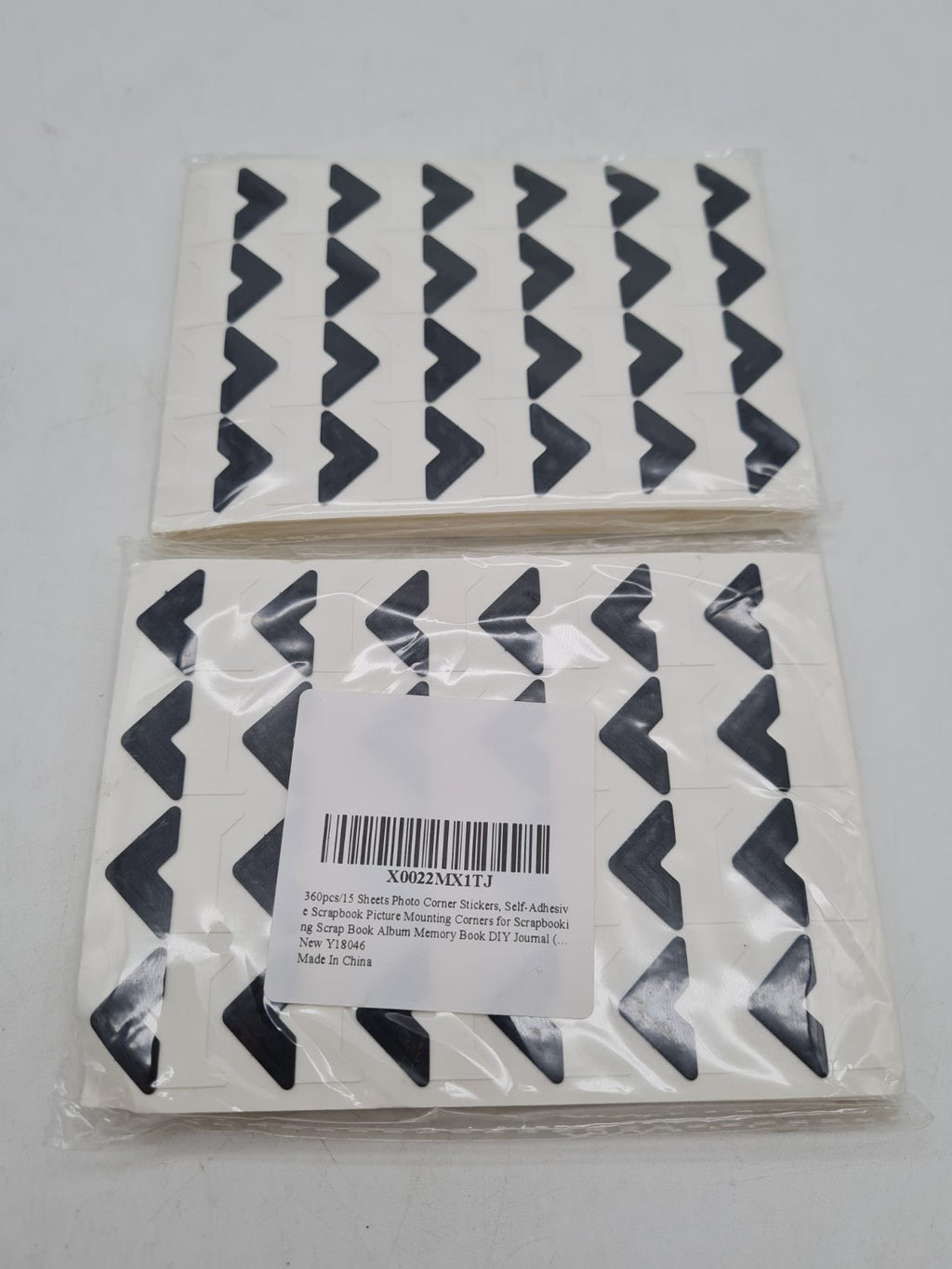 Self-Adhesive Photo Corner Stickers — photograph 2