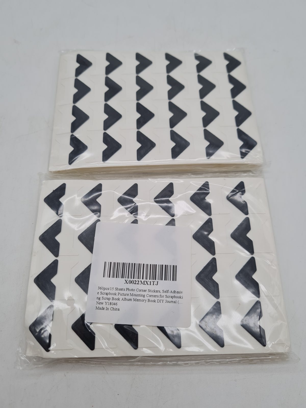 Self-Adhesive Photo Corner Stickers — photograph 2