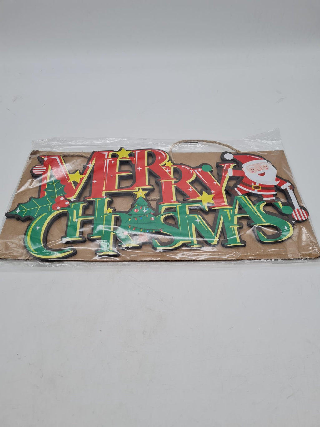 Hanging Merry Christmas Sign â€” photograph 3