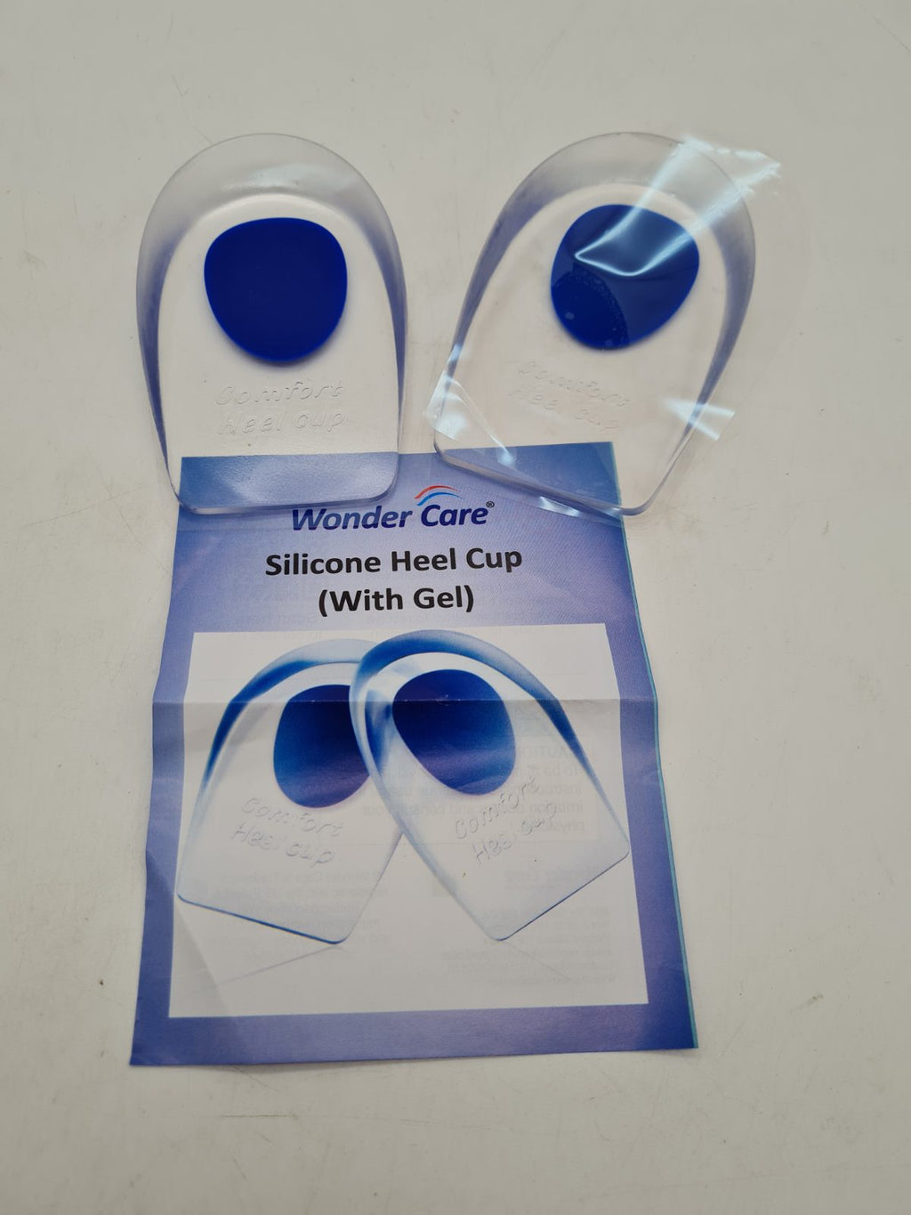 Silicone Gel Heel Cups – Pair â€” photograph 1
