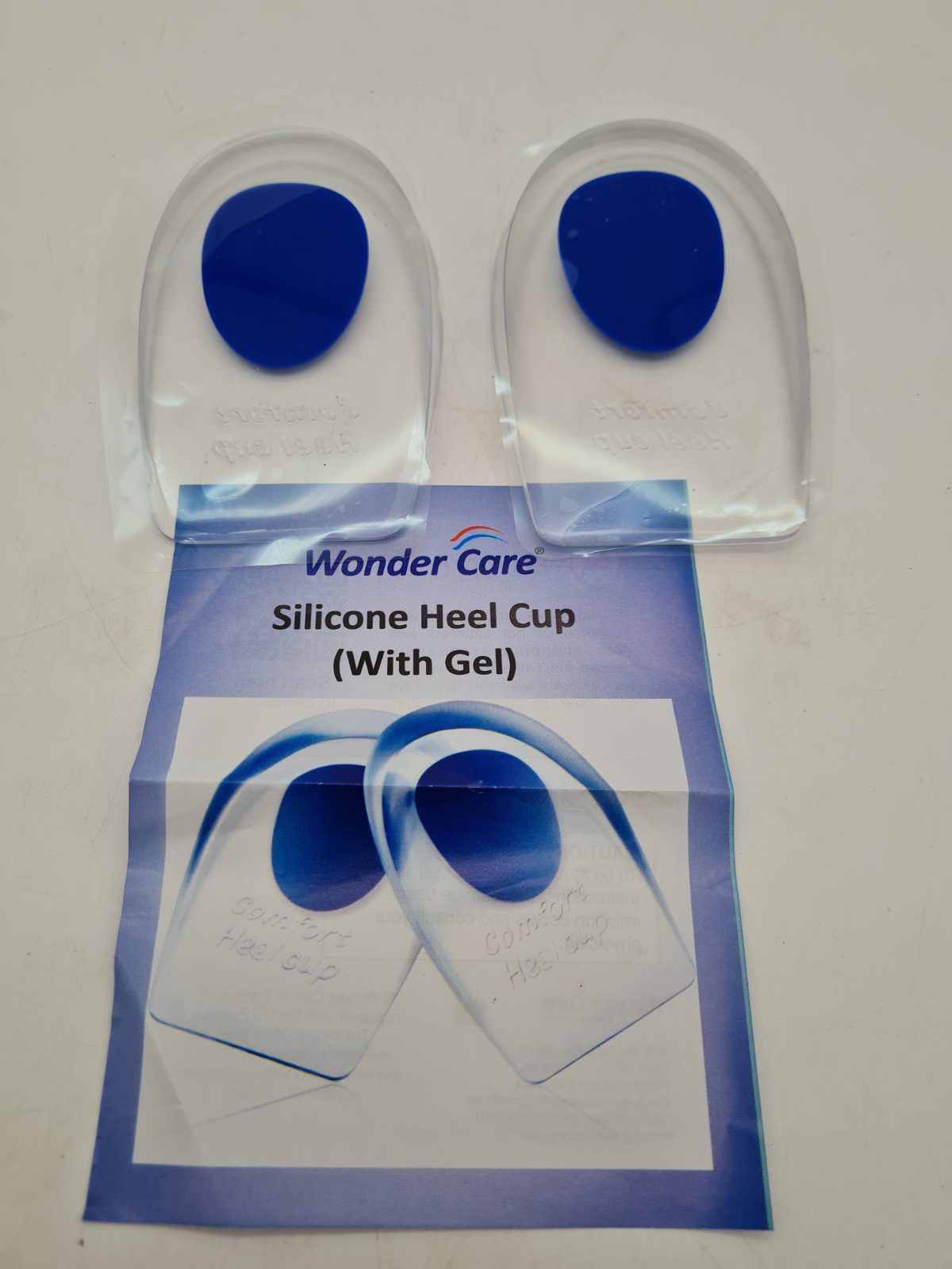 Silicone Gel Heel Cups – Pair â€” photograph 2