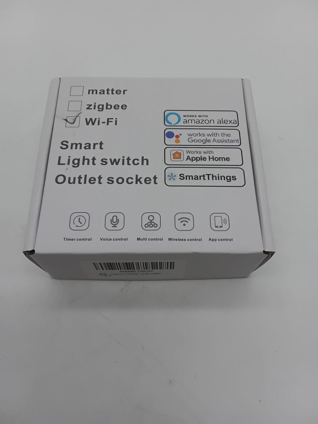 3-Gang Wi-Fi Smart Light Switch SM-SW103-3K â€” photograph 3