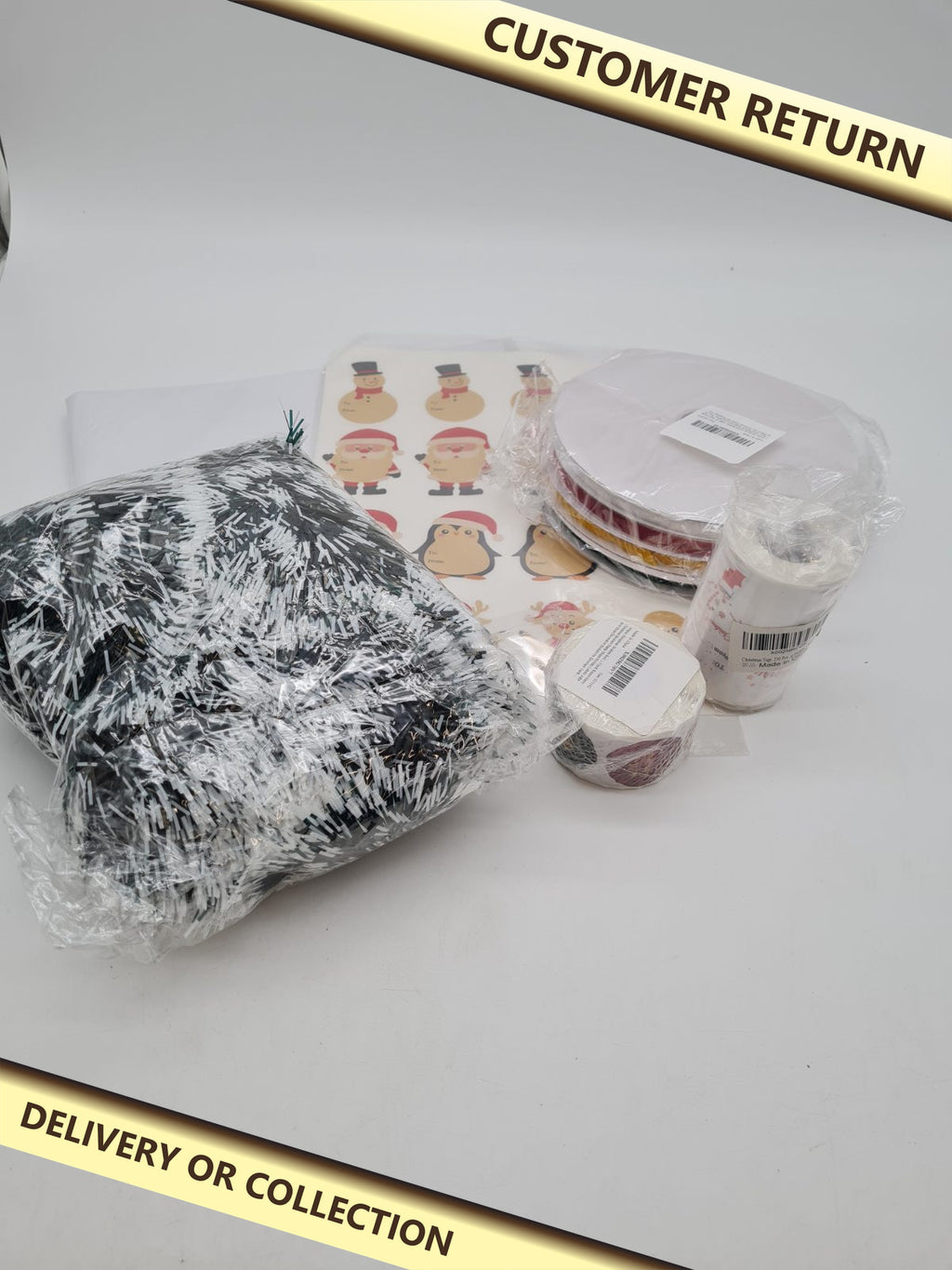 Mixed Christmas variety bundle — photograph 1 — Customer return; auction delivery information shown on image